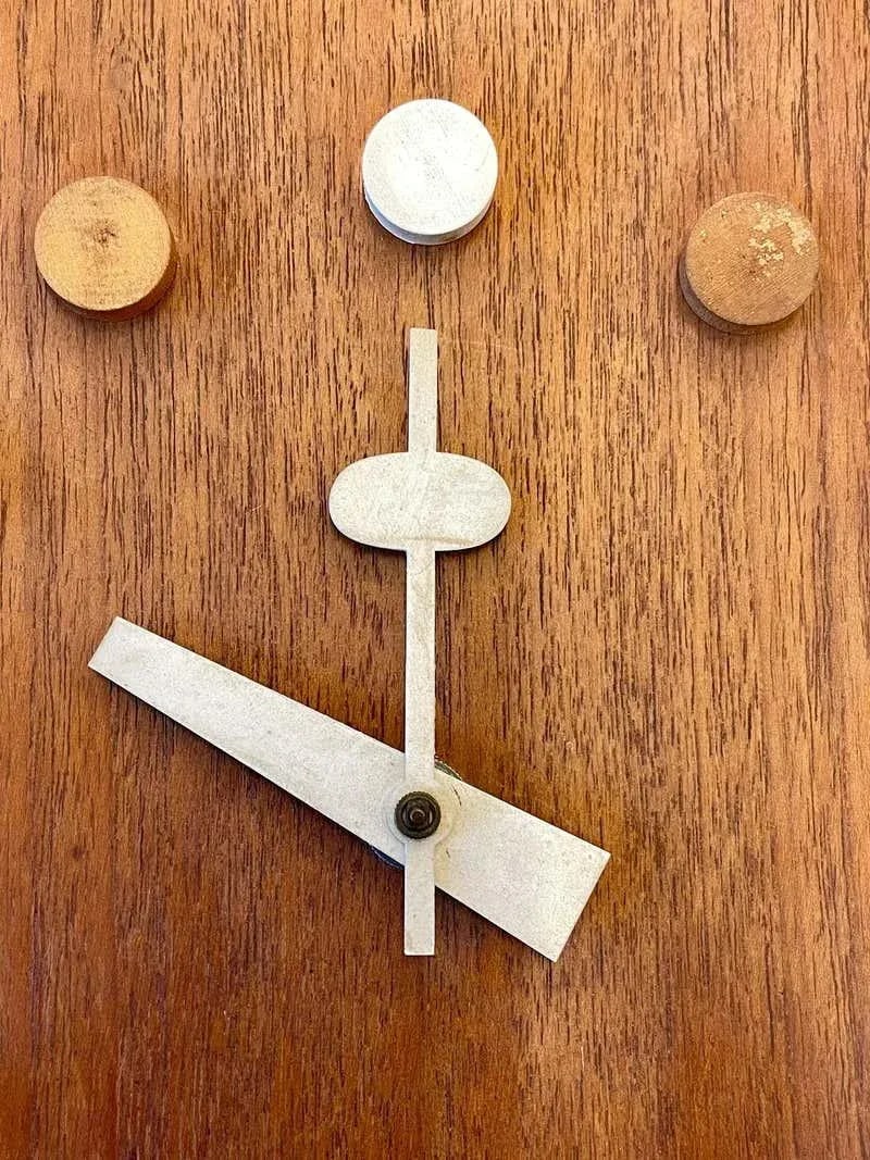 Mid-Century Modern Danish Wall Clock by Fritz Hansen, George Nelson, Teak, 1957 - 5