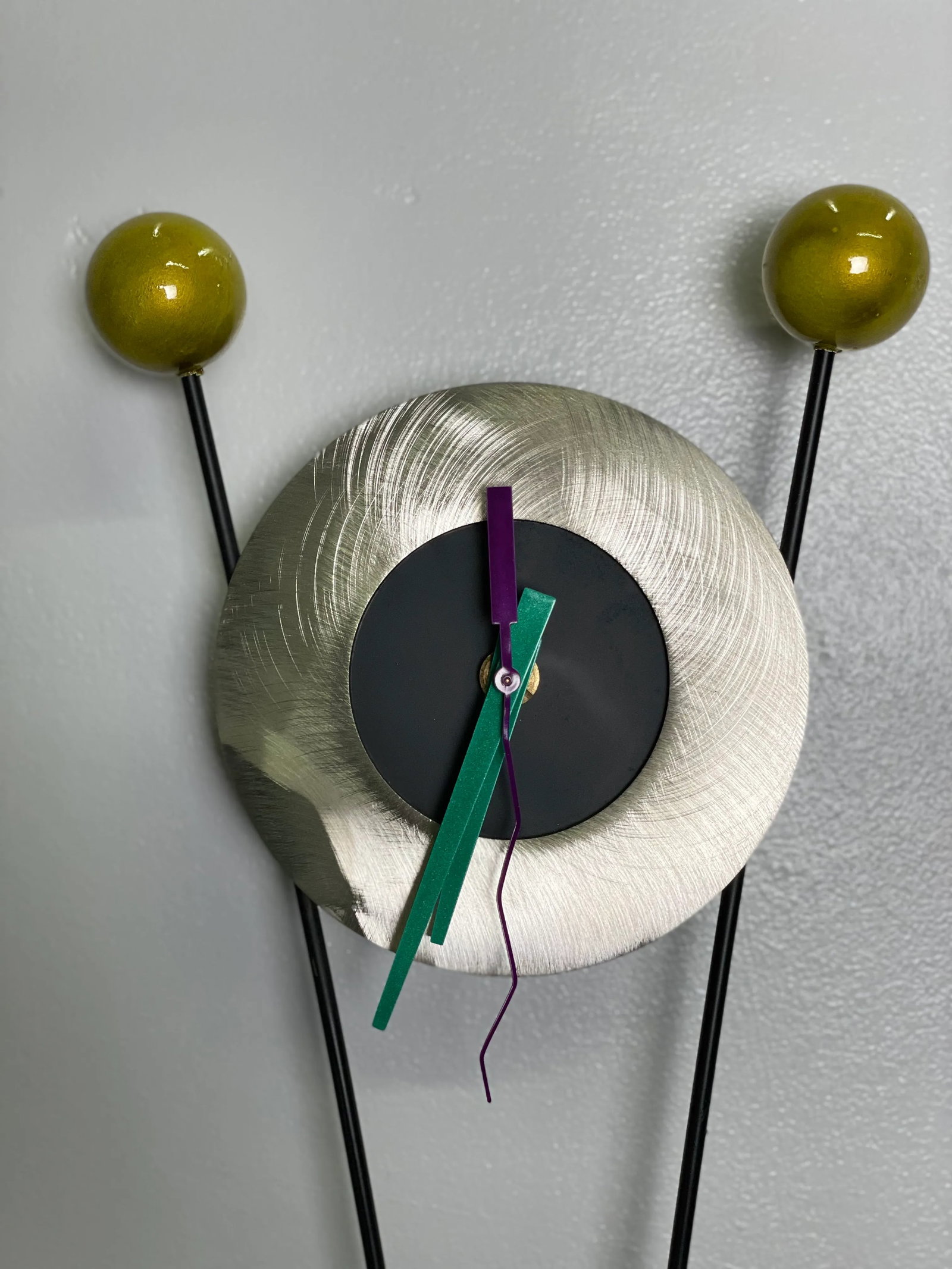 1990s Post Modern Sculptural Clock in the Style of Sottsass - 4