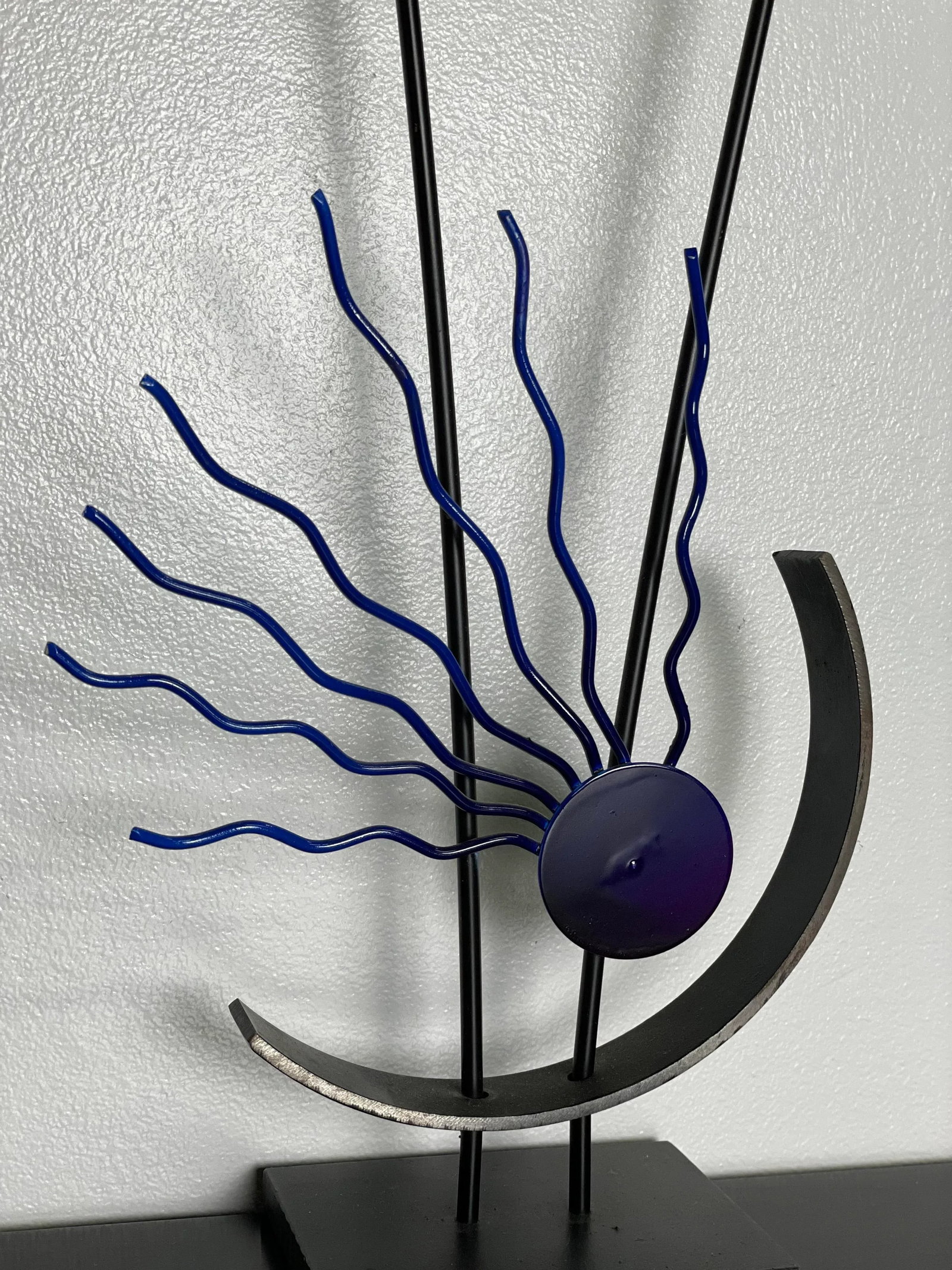 1990s Post Modern Sculptural Clock in the Style of Sottsass - 5