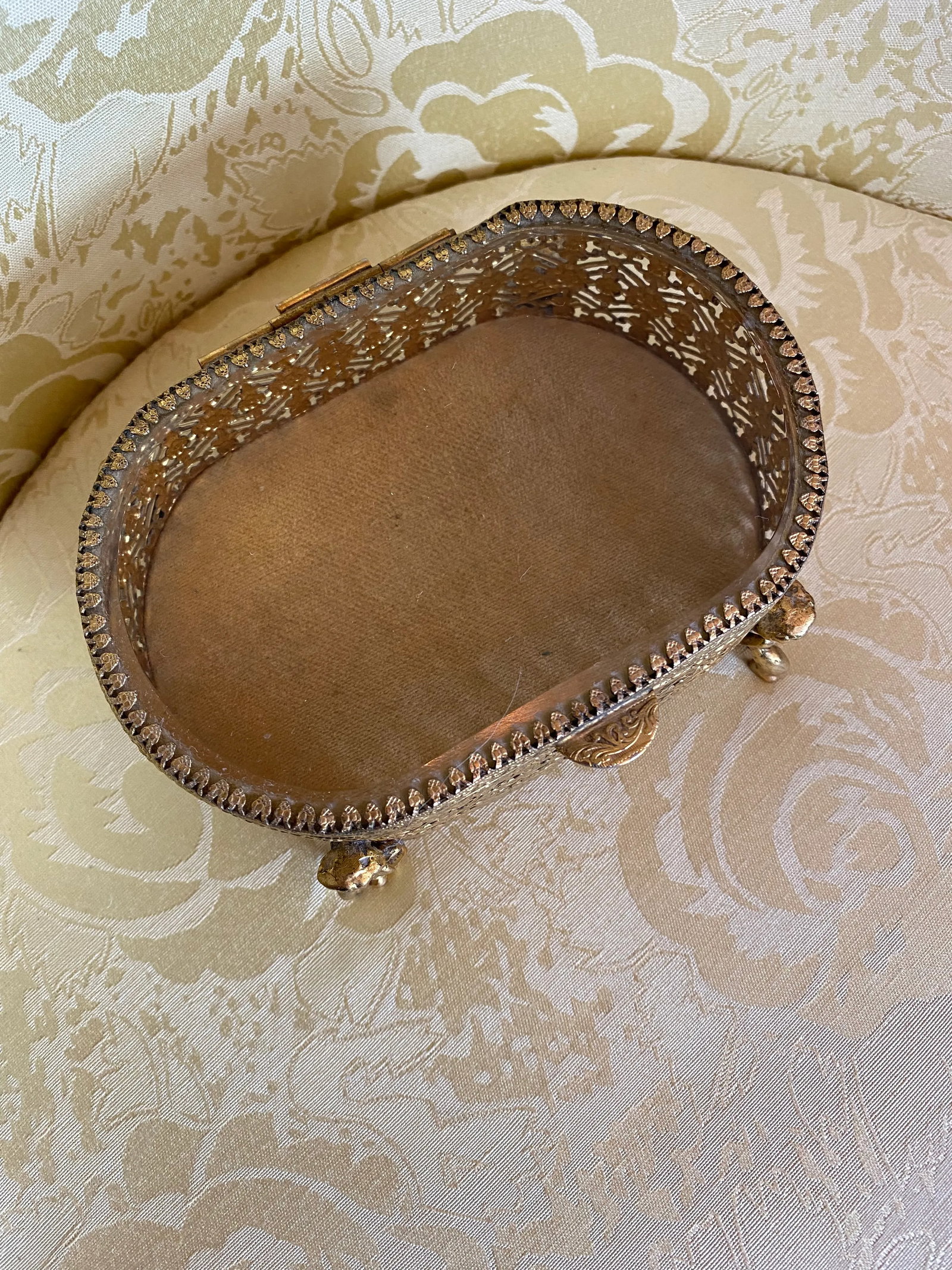 1960s Cherub Jewelry Keepsake Box - 3