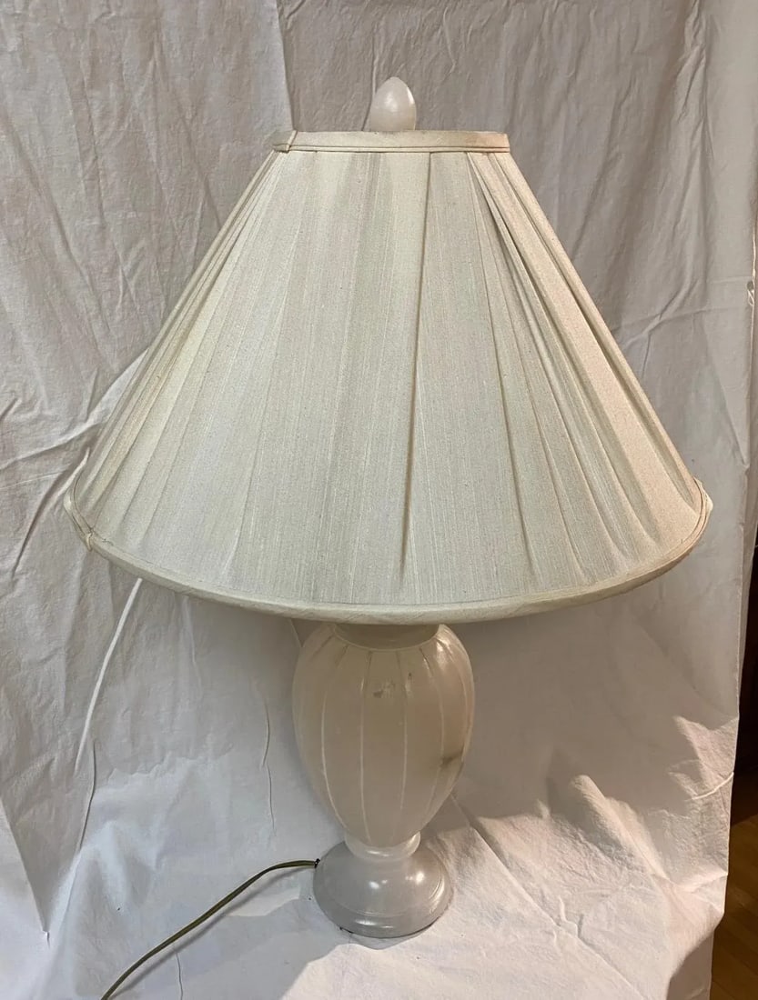 Alabaster Table Lamp by DI Erra for Sarreid - 2