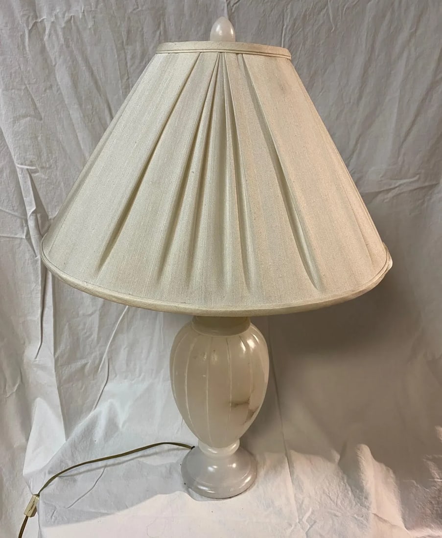Alabaster Table Lamp by DI Erra for Sarreid - 3