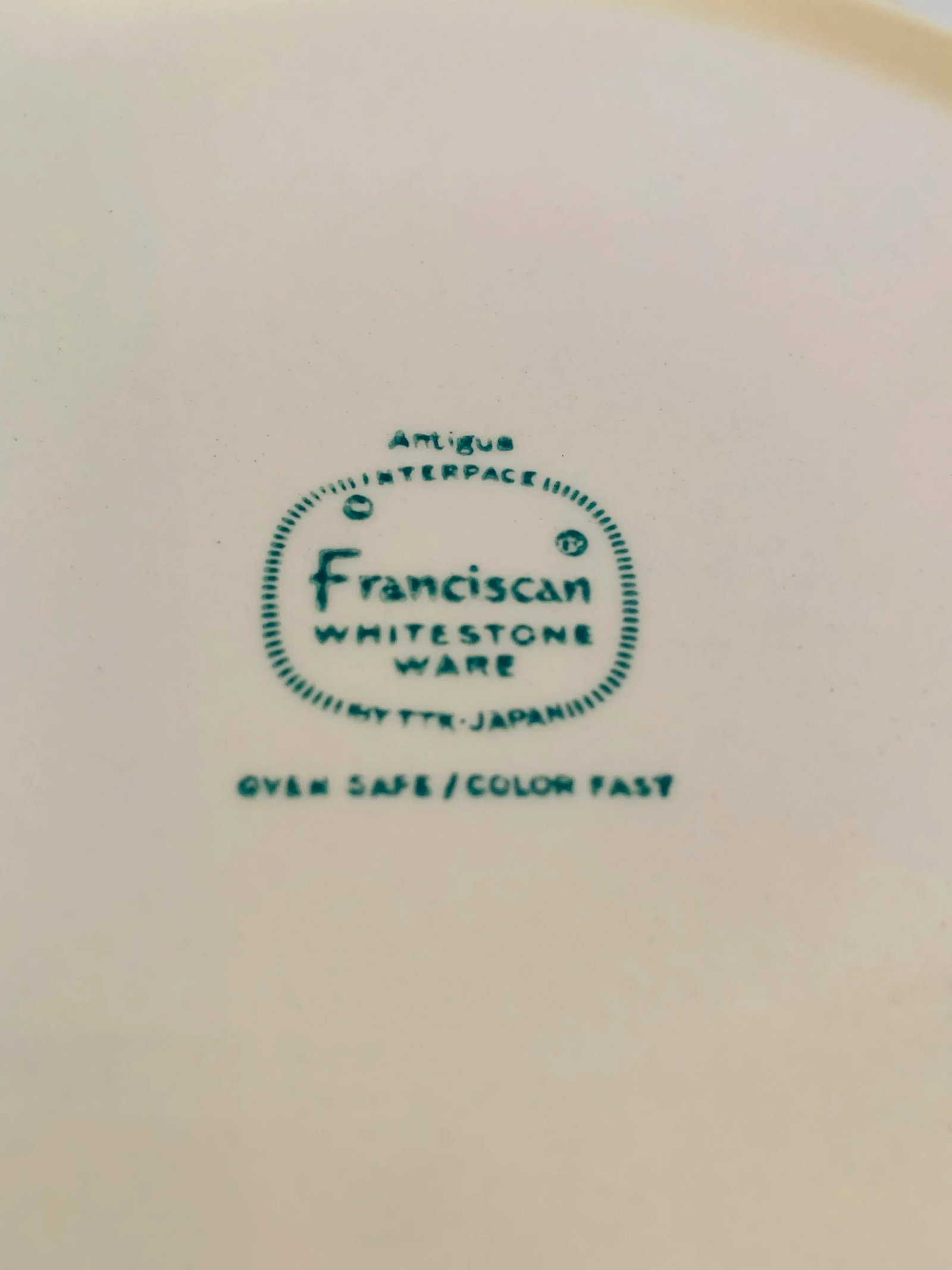 Mid-Century Franciscan Antigua Dinnerware Set - 11 Pieces - 6