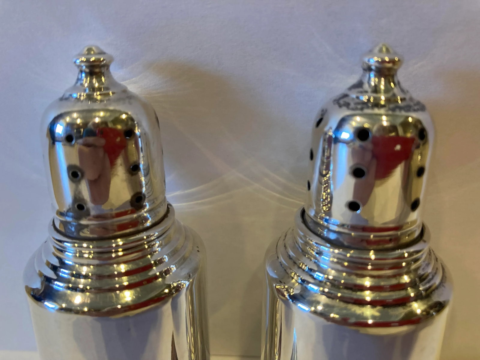 1965 Vintage RevereSilversmiths Sterling Silver Salt & Pepper Shakers- a Pair - 4