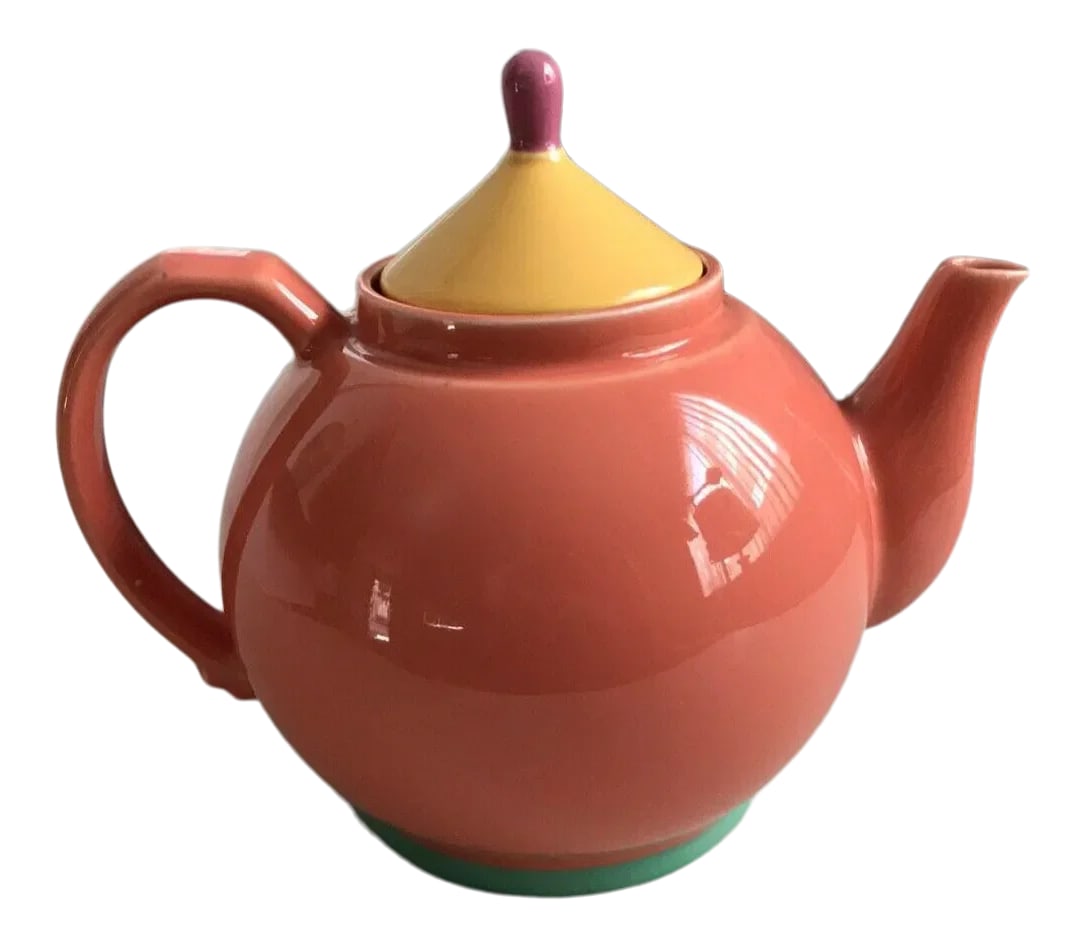 Mid-Century Lindt Stymeist Colorways Tea Pot: Original Colorways by Lindt Stymeist Teapot 7 cups/56 OZ DISCONTINUED PATTERN. Made in Japan New without tags and box. Never used! Excellent condition! No chips or cracks! Condition: Alterations: