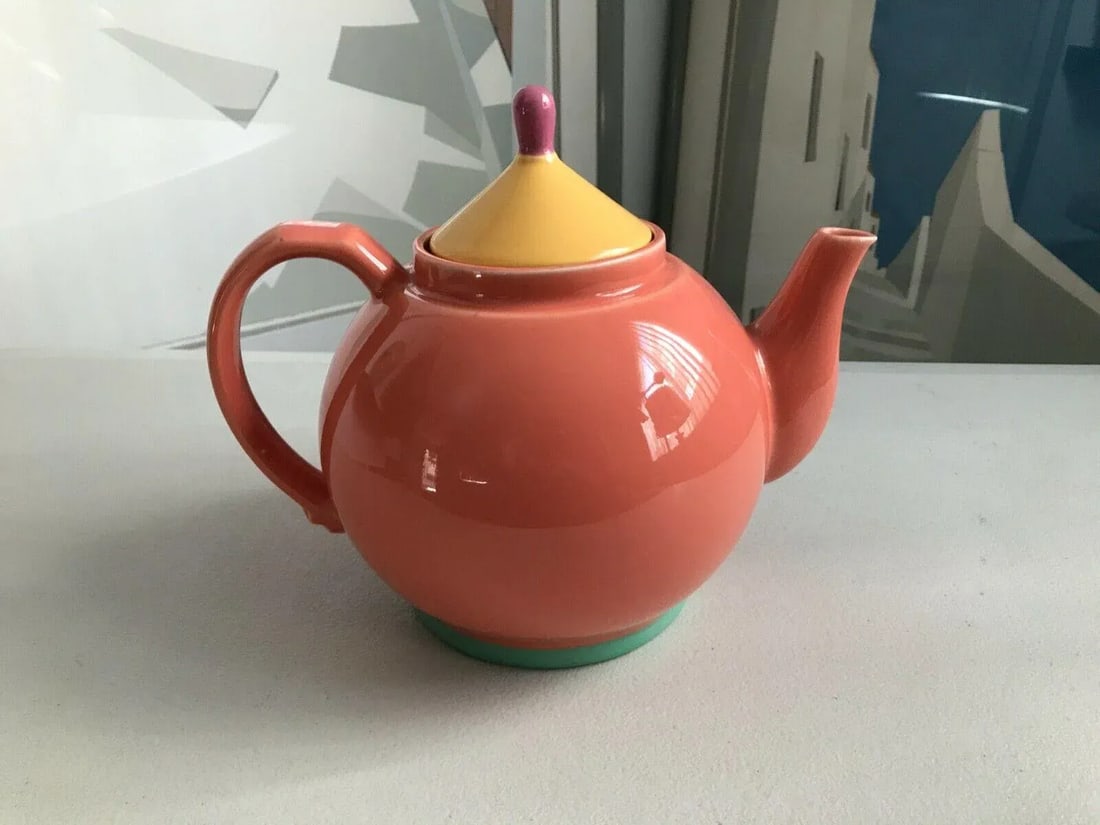 Mid-Century Lindt Stymeist Colorways Tea Pot - 9
