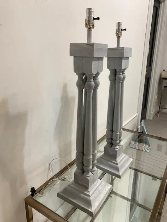 Architectural Lamps - a Pair - 5
