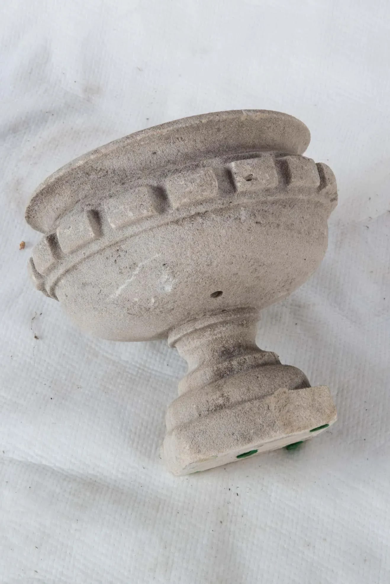19th Century French Carved Stone Planter - 7