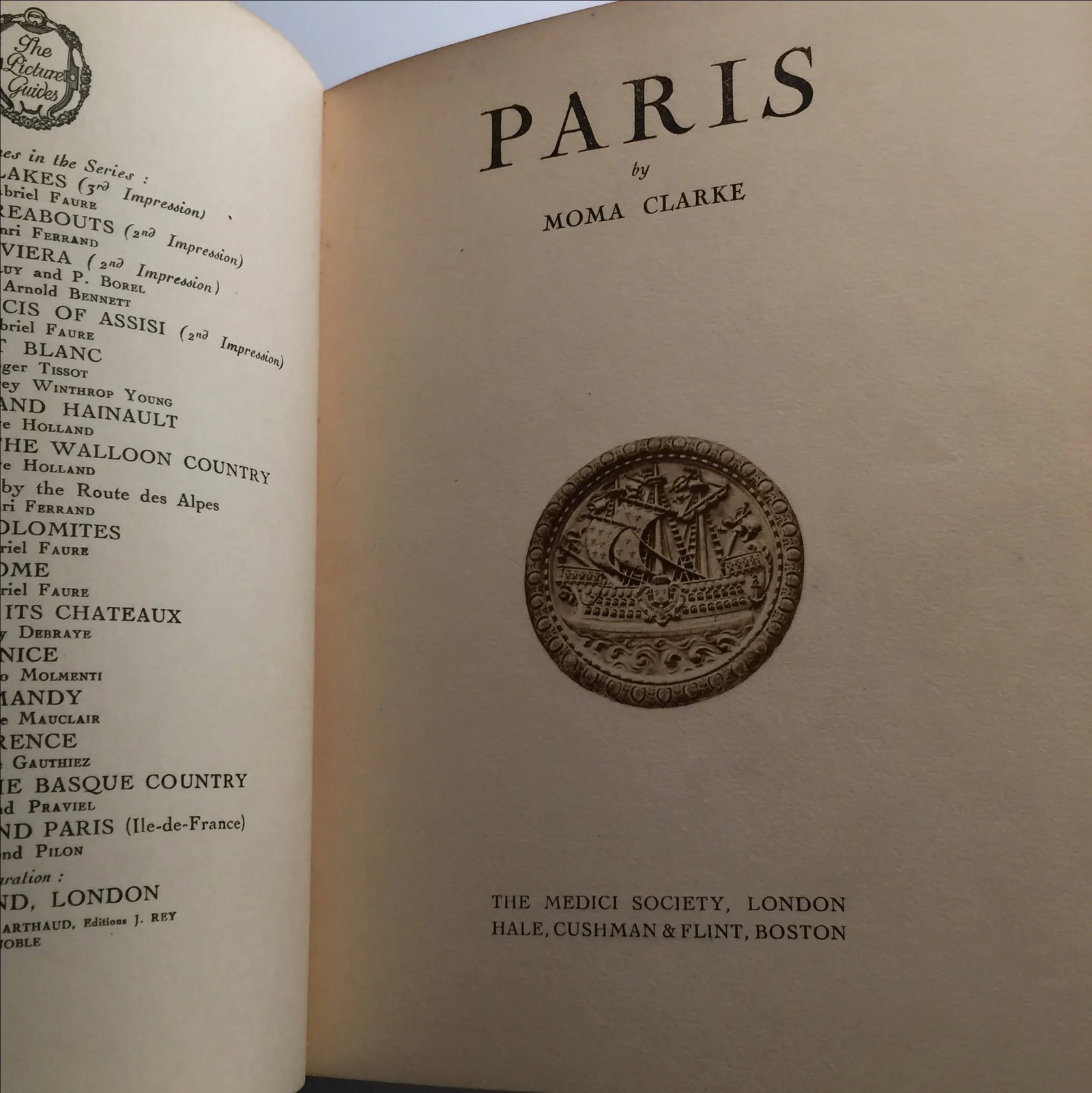 Paris by Moma Clarke 1929 London Pictorial Guide - 3
