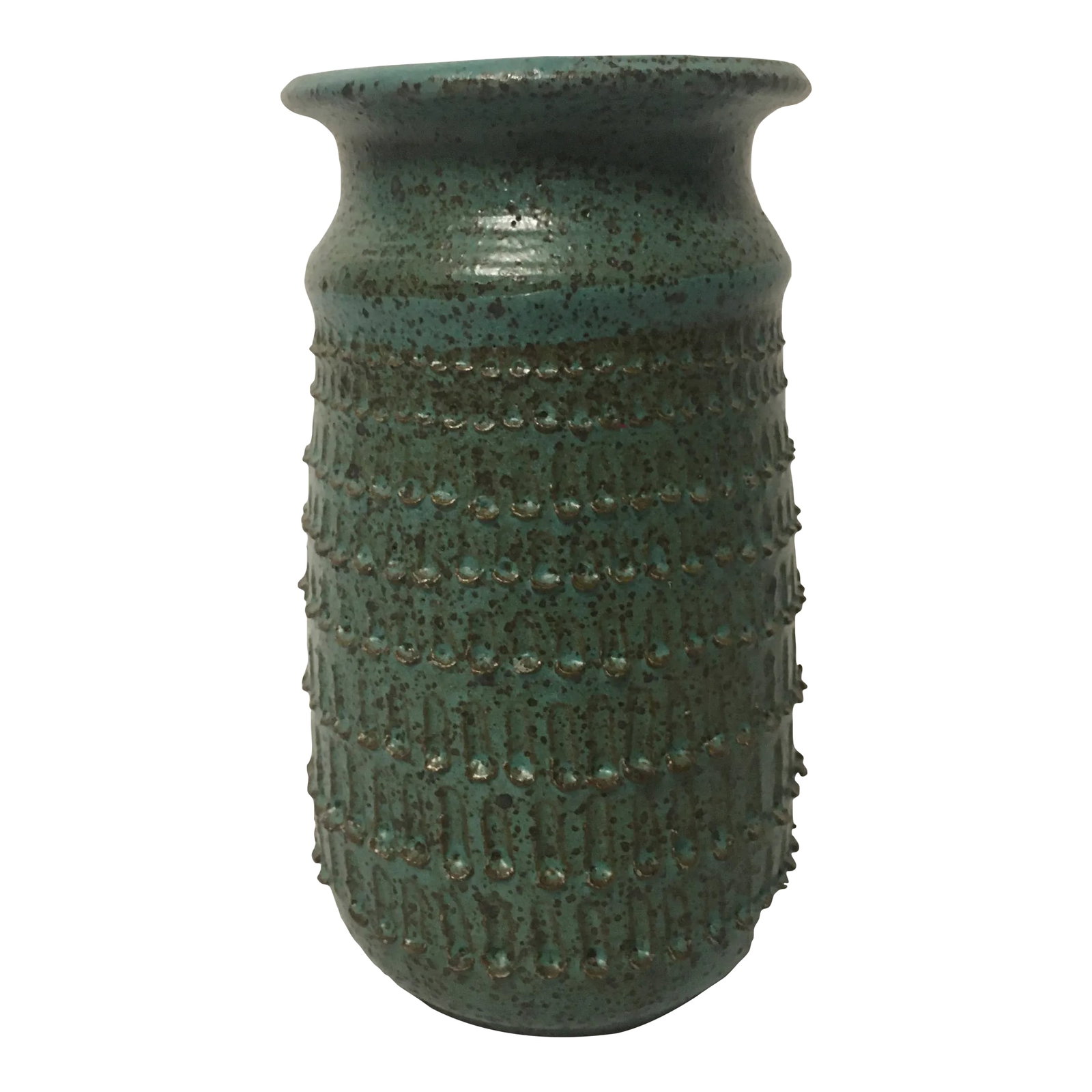 1970s William Brown Brutalist Studio Ceramic Vase (1 of 7)