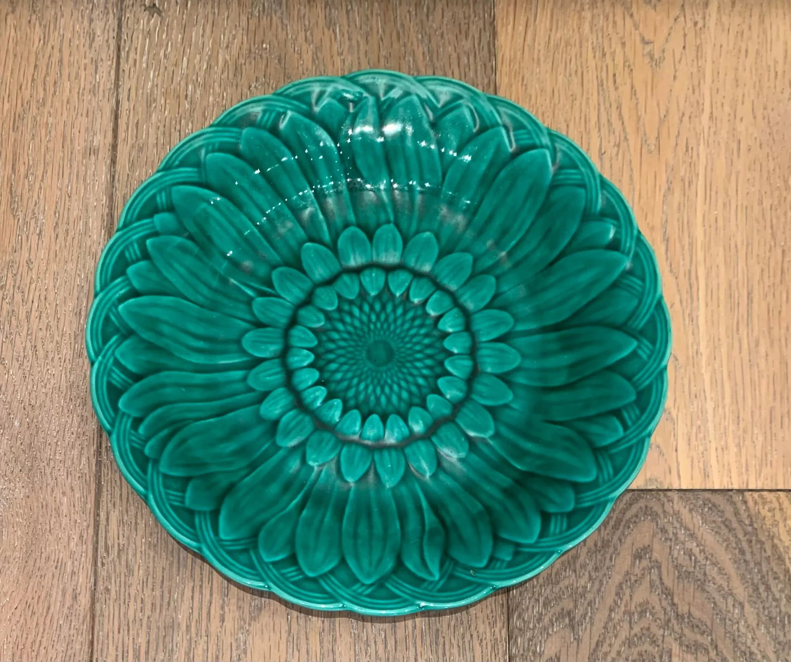 1980s Italian Majolica Serving Plate - 4