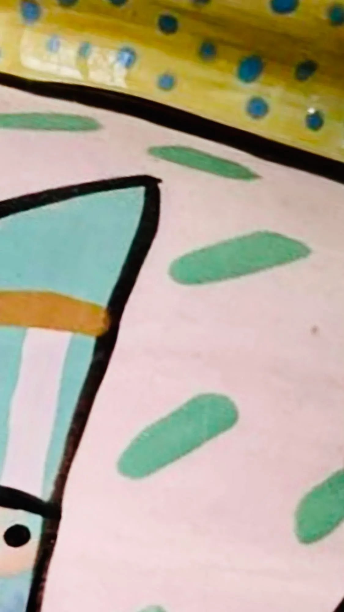 Sale! 1990's Wendy Ide Williams Postmodern Post Modern Memphis Hand Painted Table Floor Art Pottery - 7