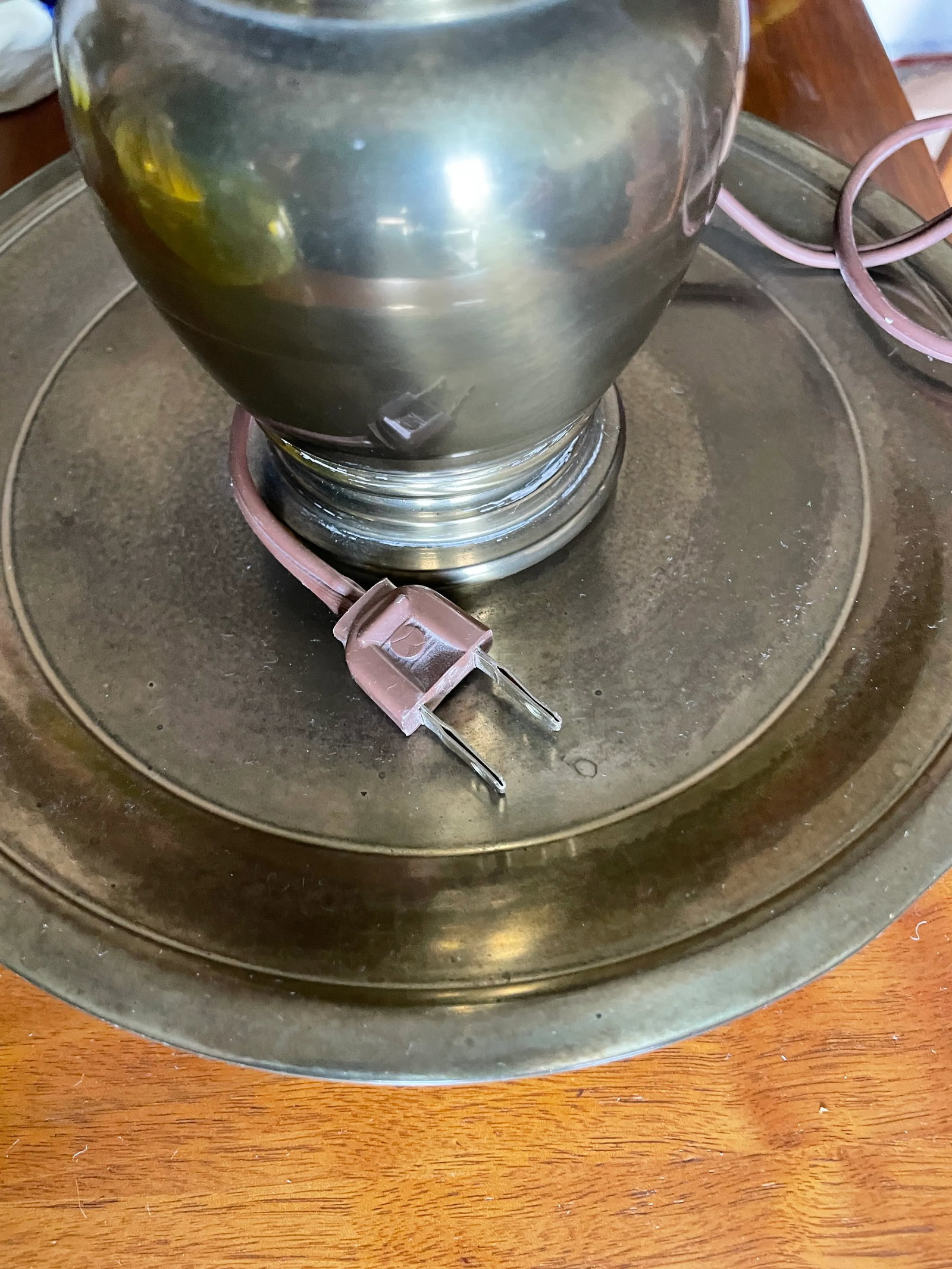 Mid-Century Stiffel Brass Double Bulb Lamp - 7