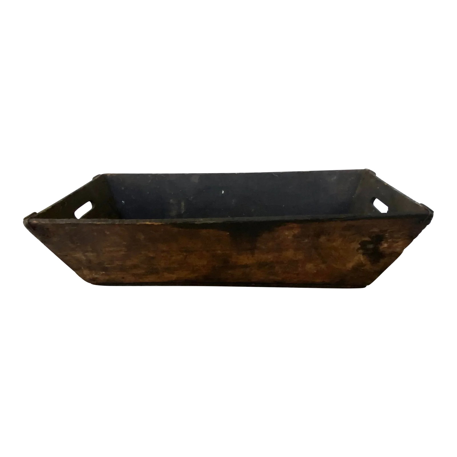 Vintage French Winery Grape Harvest Crate Rustic Savigny-Les-Beaune: This French rustic wood grape harvesting crate shows its age and utilitarian use with character and patina. Few of these remain, most were used, exposed to the elements, until they were scrapped. Hist