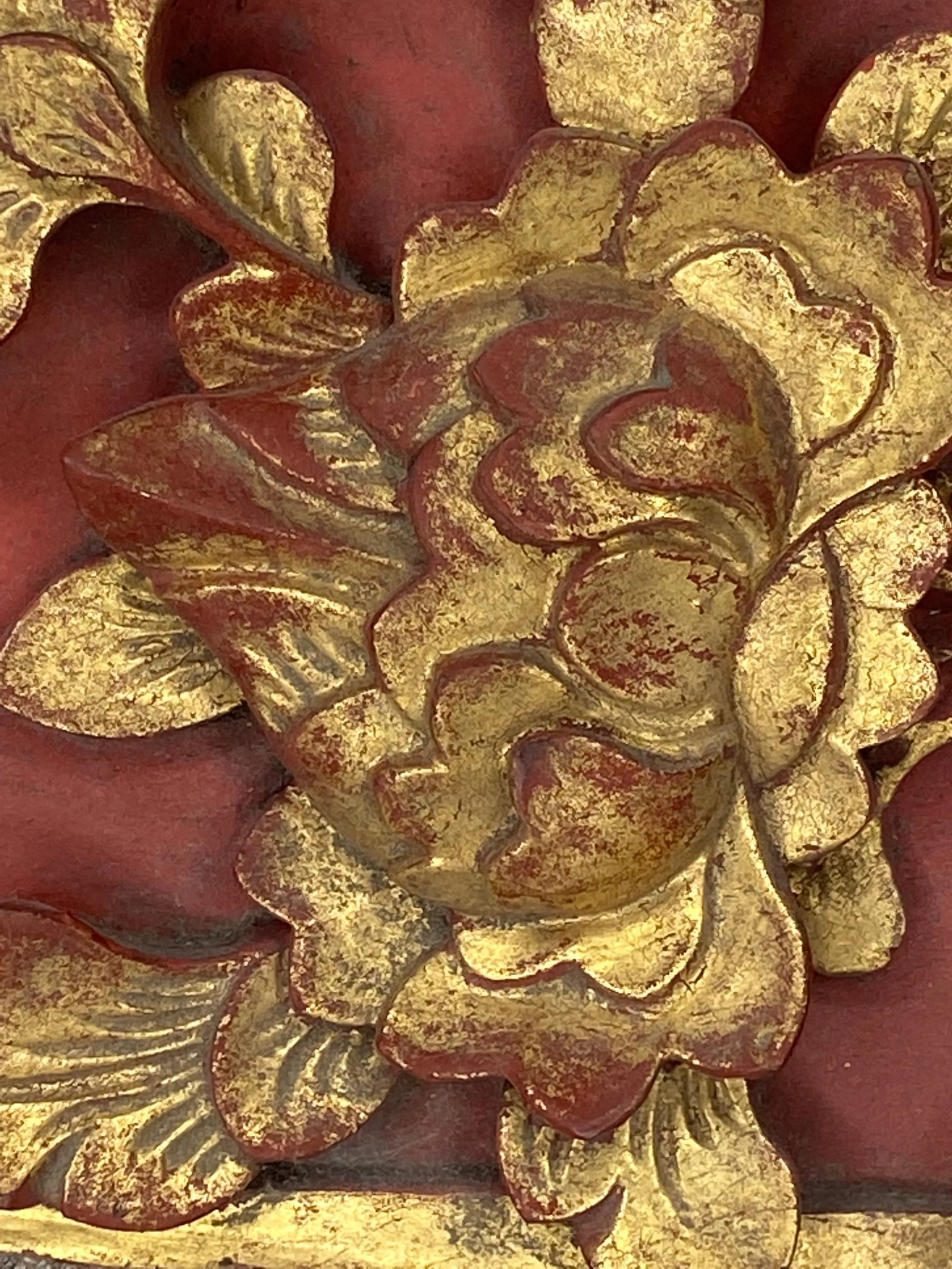 Antique Chinese Carved Panel - 5