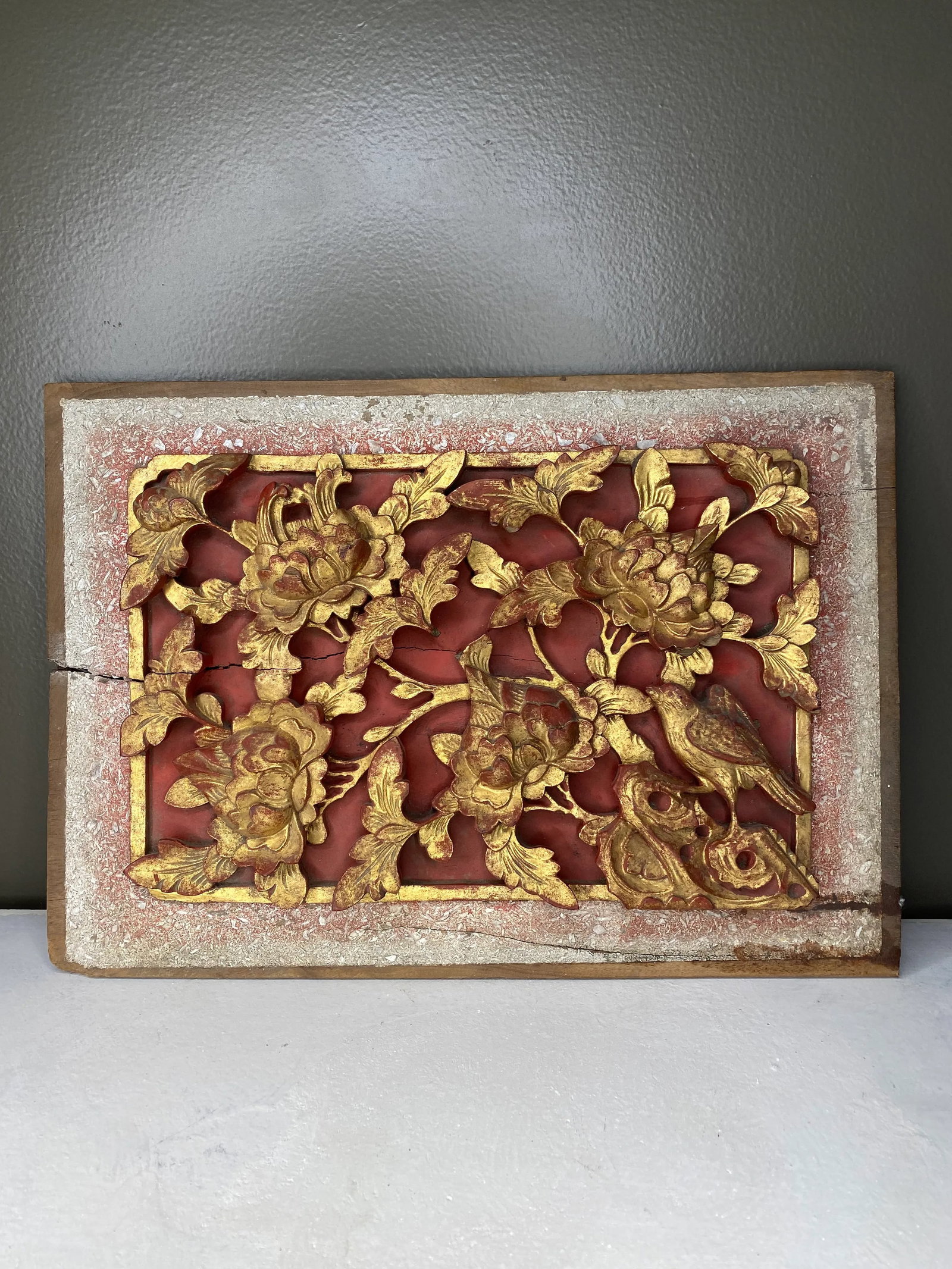 Antique Chinese Carved Panel - 8