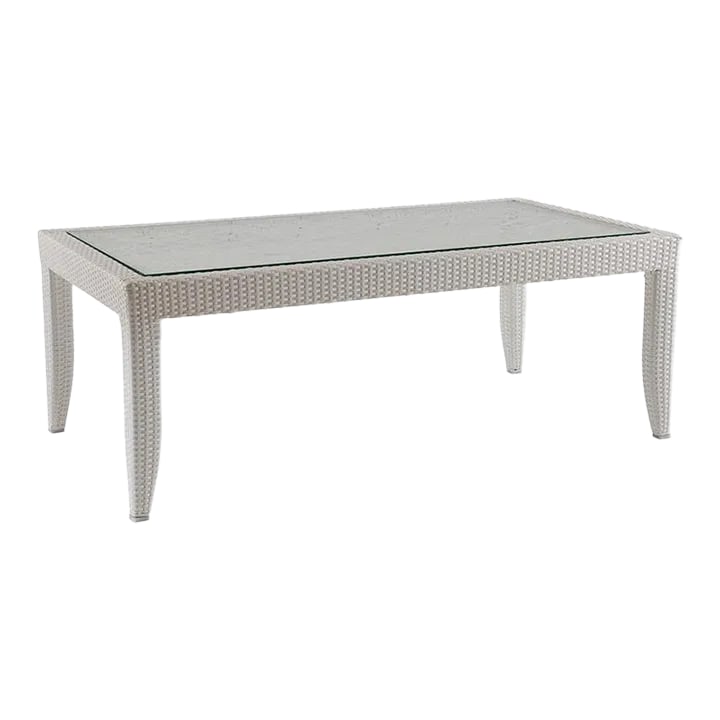 David Francis Mykonos Coffee Table With Glass (1 of 4)