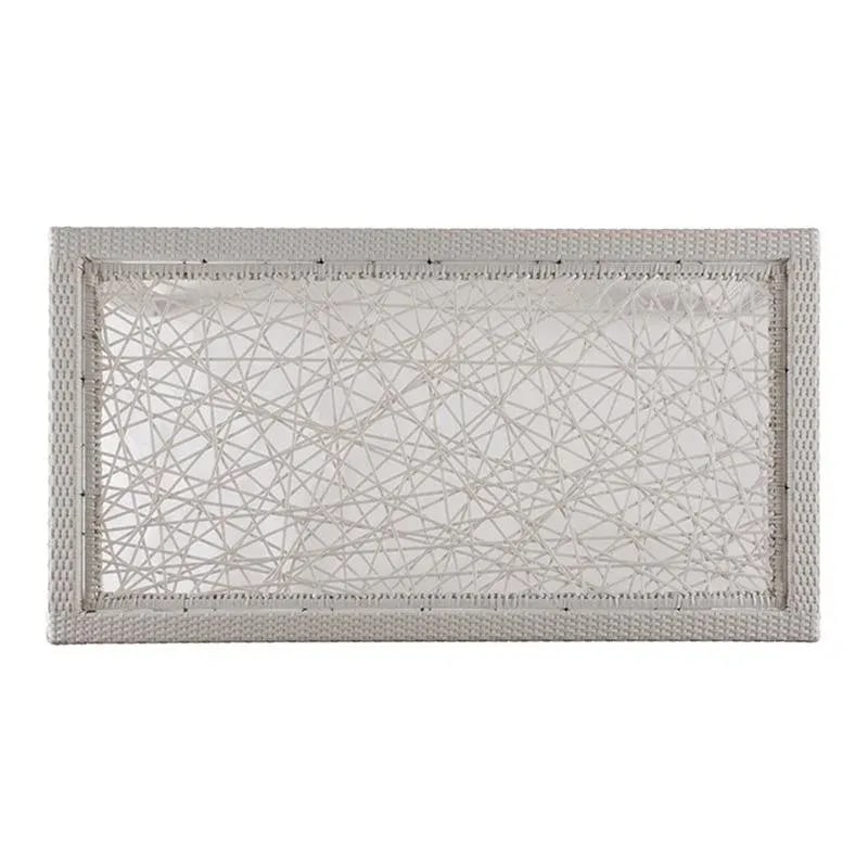 David Francis Mykonos Coffee Table With Glass - 3