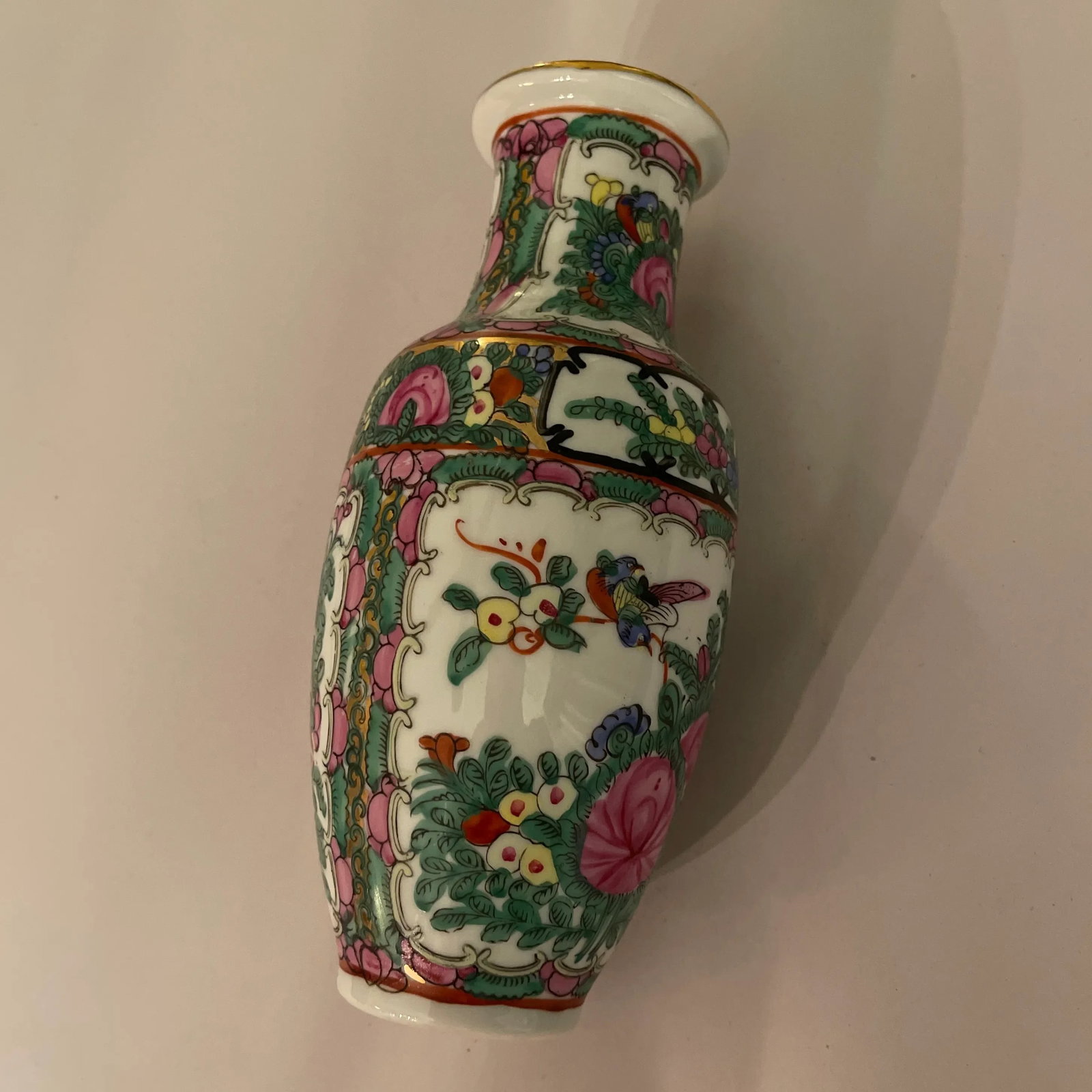 Vintage Famille Rose Vase - 3