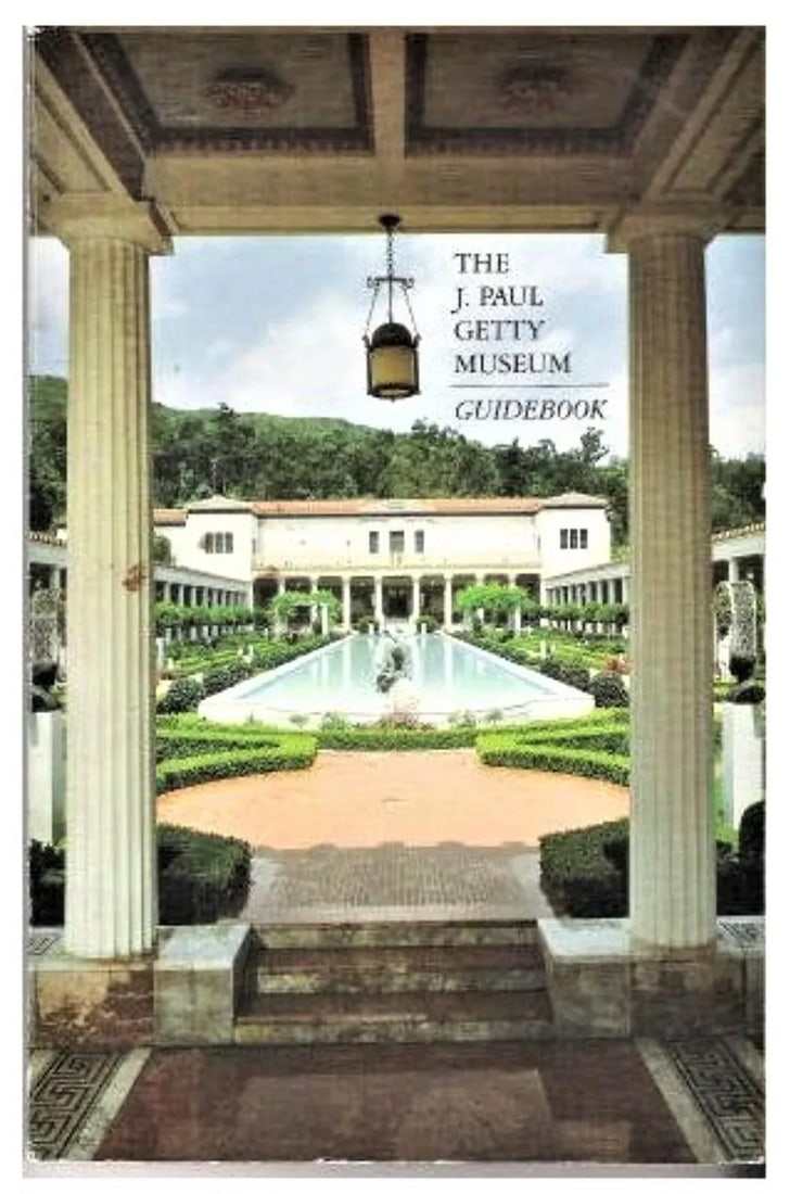 1982 Getty Museum Guide Book J. Paul Getty's Art Collection Souvenir Guide Book - 4