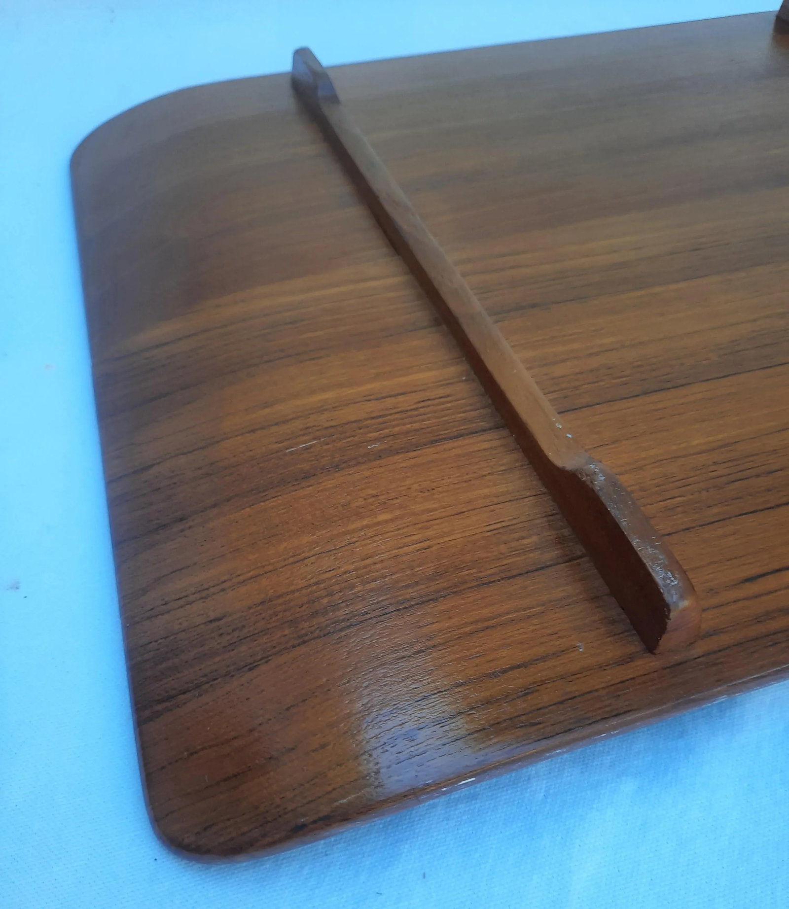 Mid-Century Sigvard Nilsson of Sowe Konst Scandinavian Teak Tray - 4