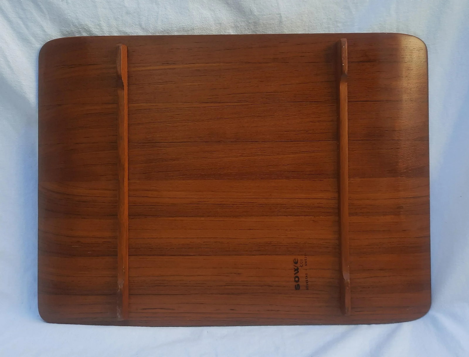 Mid-Century Sigvard Nilsson of Sowe Konst Scandinavian Teak Tray - 7