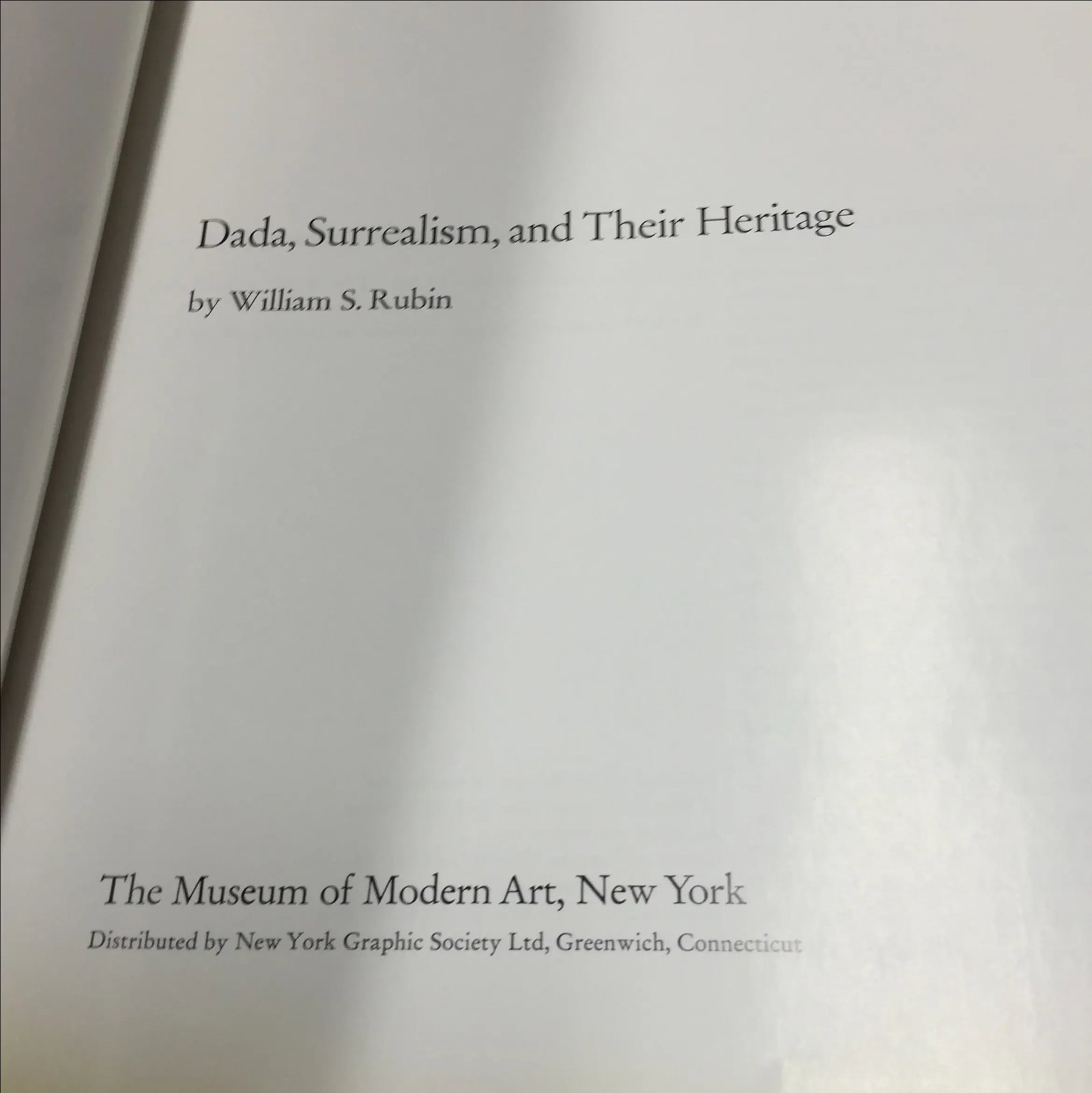 1968 Dada Surrealism & Their Heritage MoMA - 3