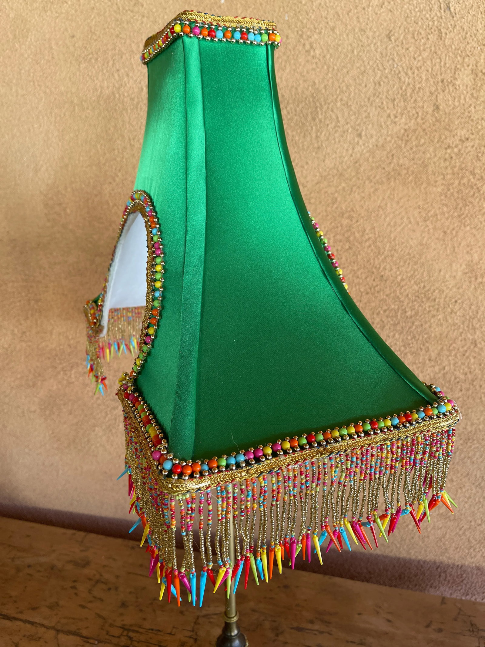 Penny Long Couture Eiffel Tower Lamp Shade. - 3