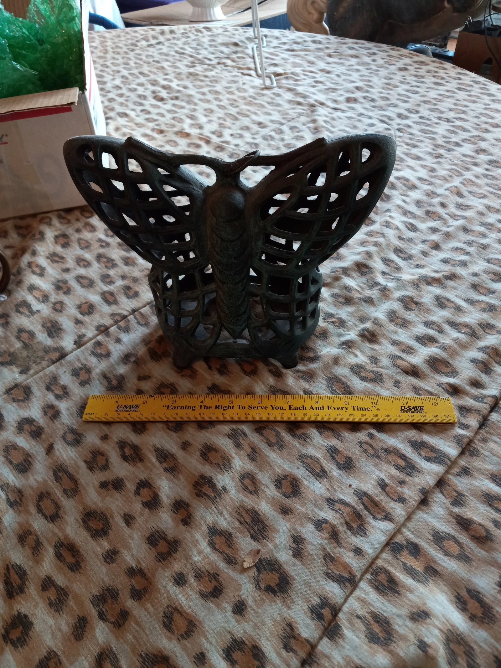 1990s Wrought Iron Butterfly Sculpture - 12