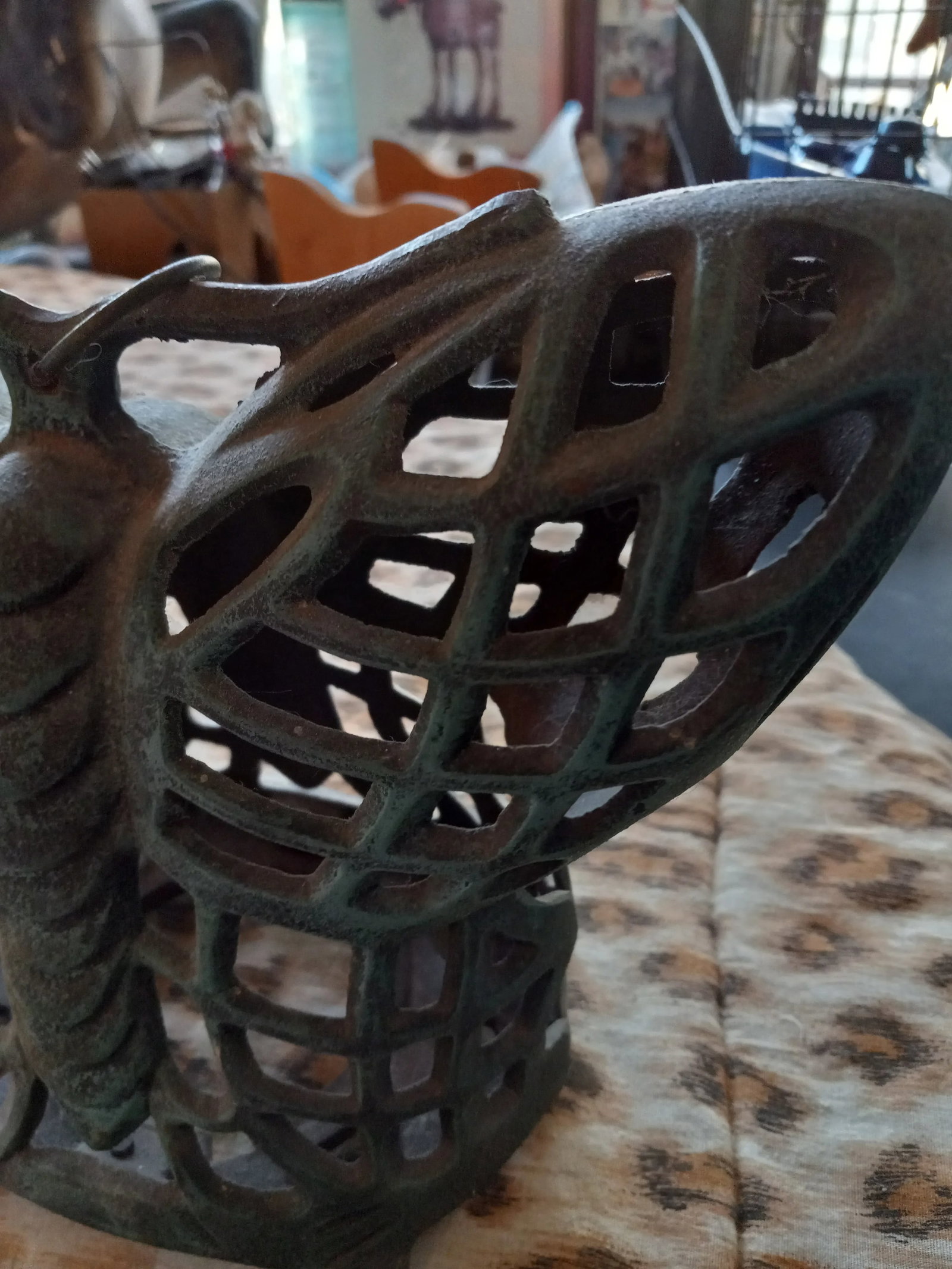 1990s Wrought Iron Butterfly Sculpture - 9