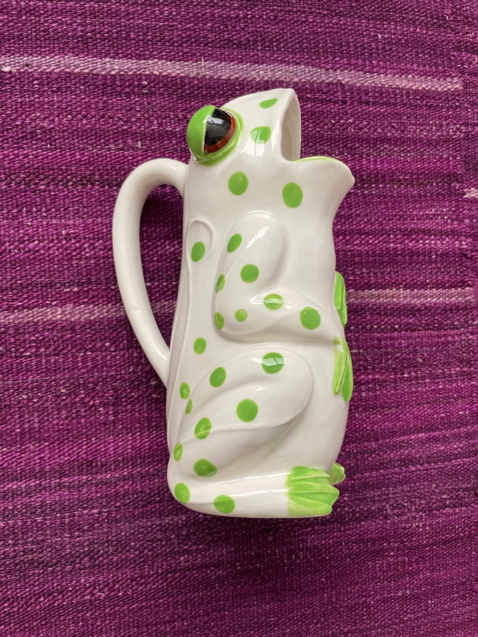 Vintage Frog Pitcher - 7