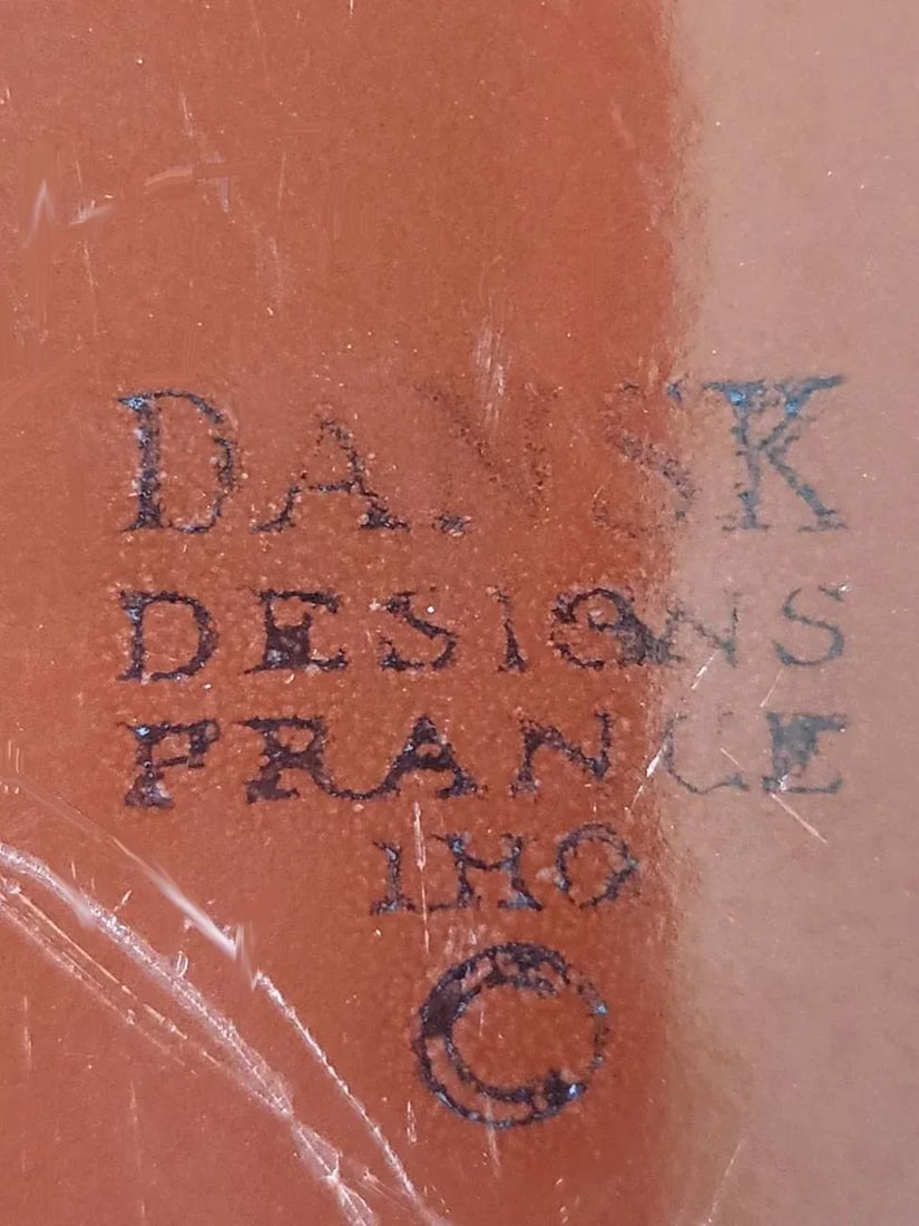 1960s Dansk Kobenstyle Roasting or Casserole Pan, Enamel on Steel, Made in France - 9