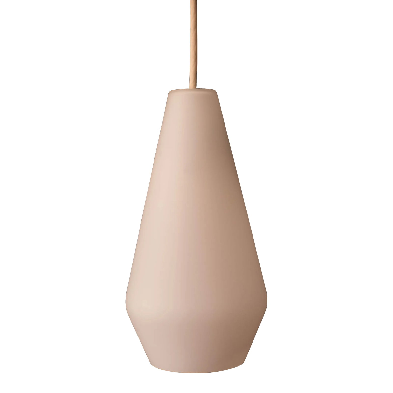 Mid-Century Modern Frosted White Glass Hanging Pendant Light by Lightolier: Mid-Century Modern ceiling pendant lamp manufactured by Lightolier circa 1960s. This unique shade is made of frosted glass that emits a glowing light. Perfect to use in the hallway, bedroom, or as lig