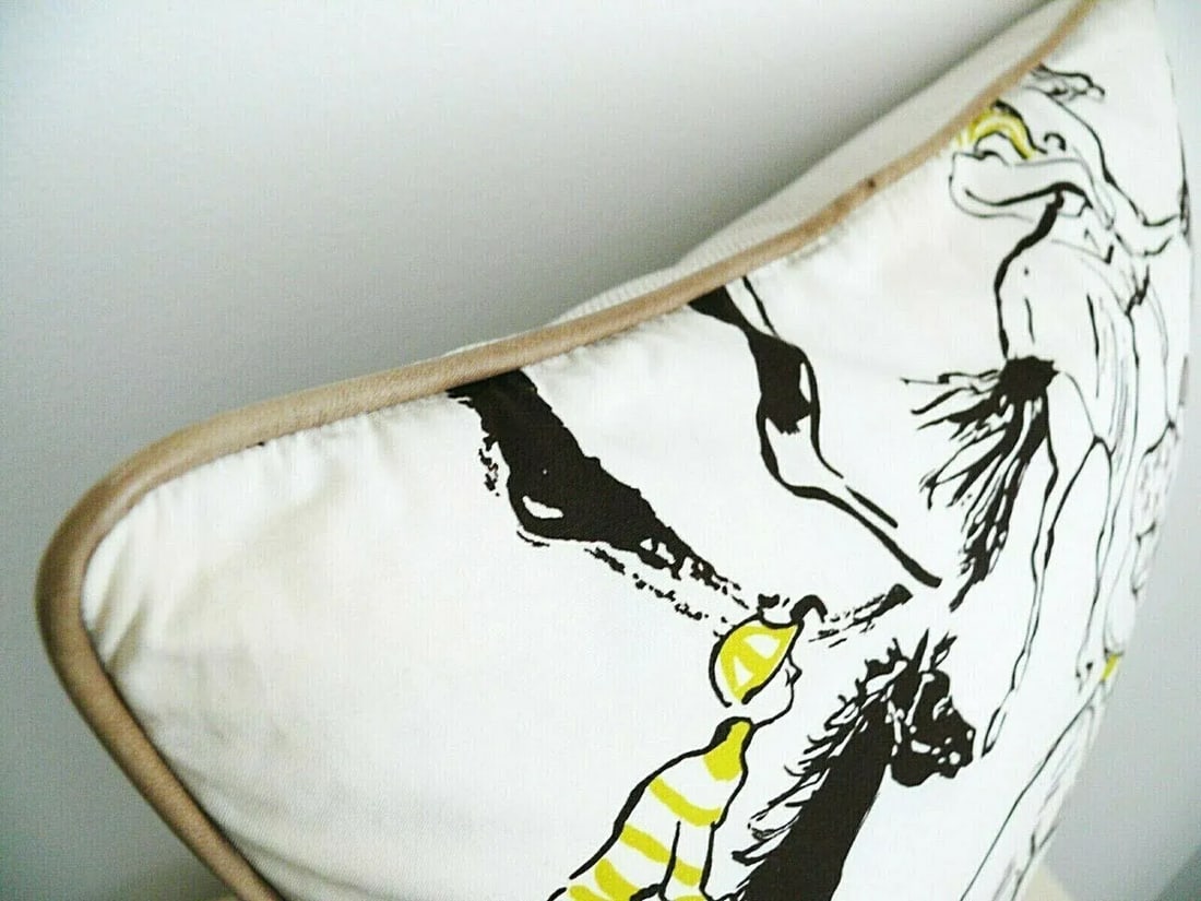 2000s Hermes Paris Pillow / Cushion - 4