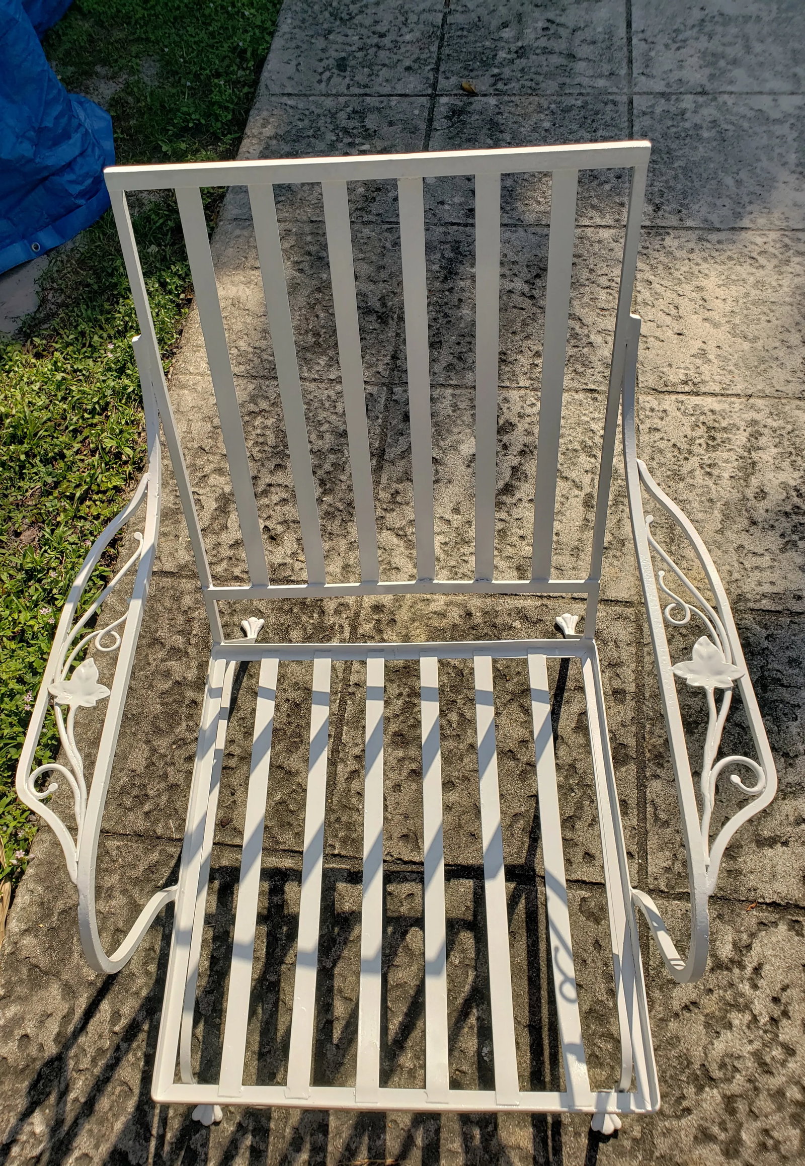 Mt Vernon Wrought Iron Chair Attributed to Salterini - 10