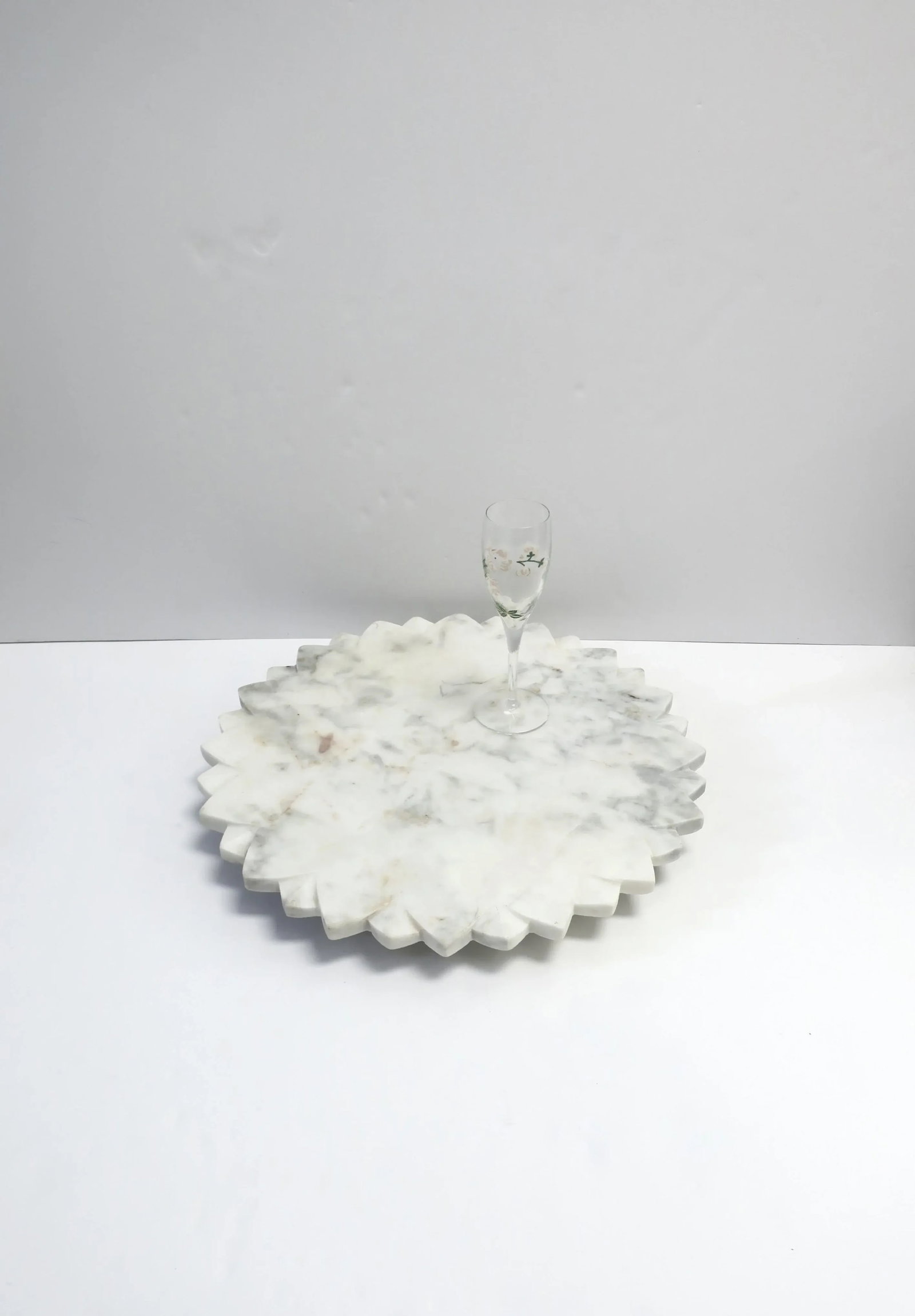 White Marble Lazy Susan - 4