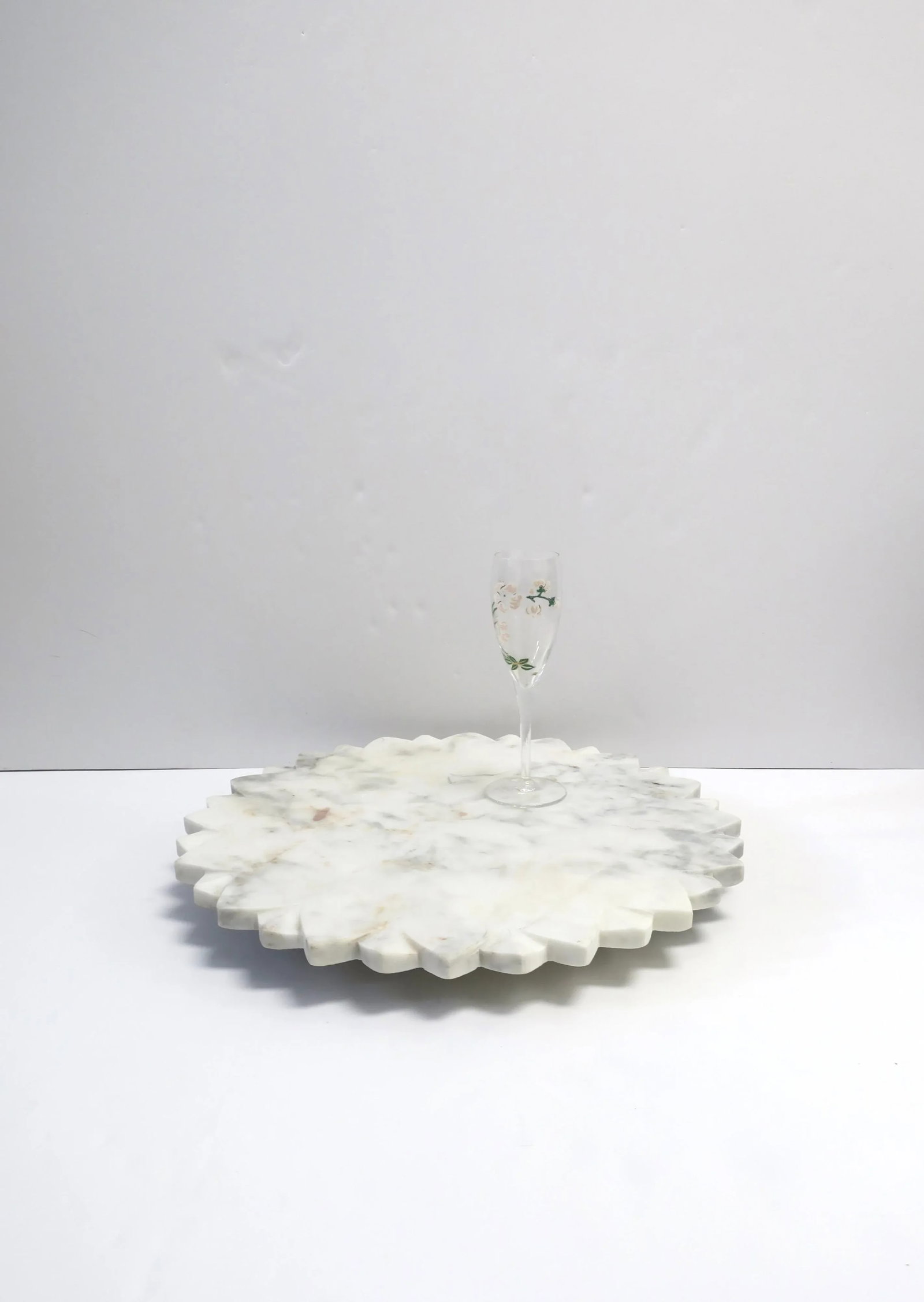 White Marble Lazy Susan - 5