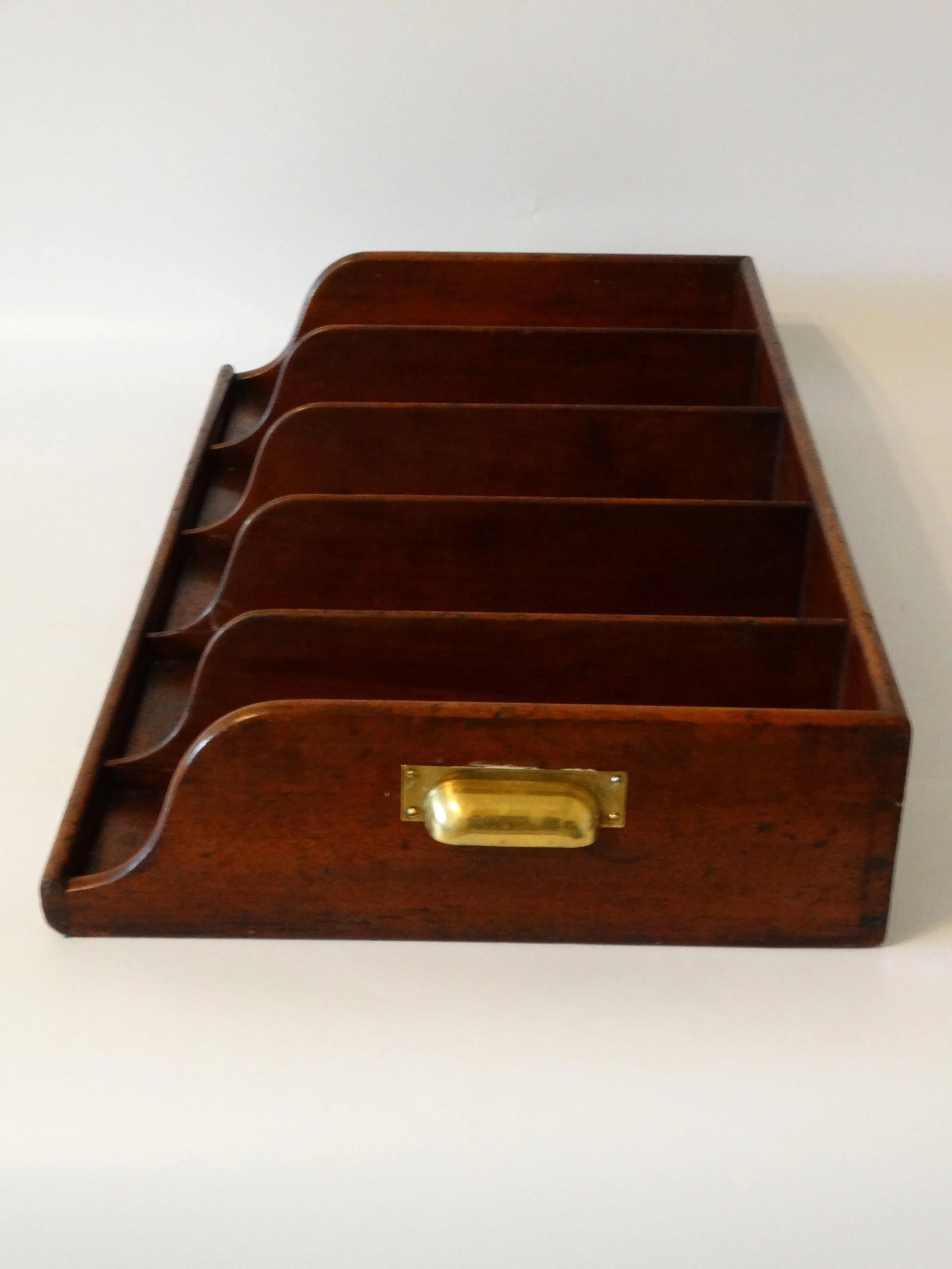 19th-Century English Library Book Tray - 6
