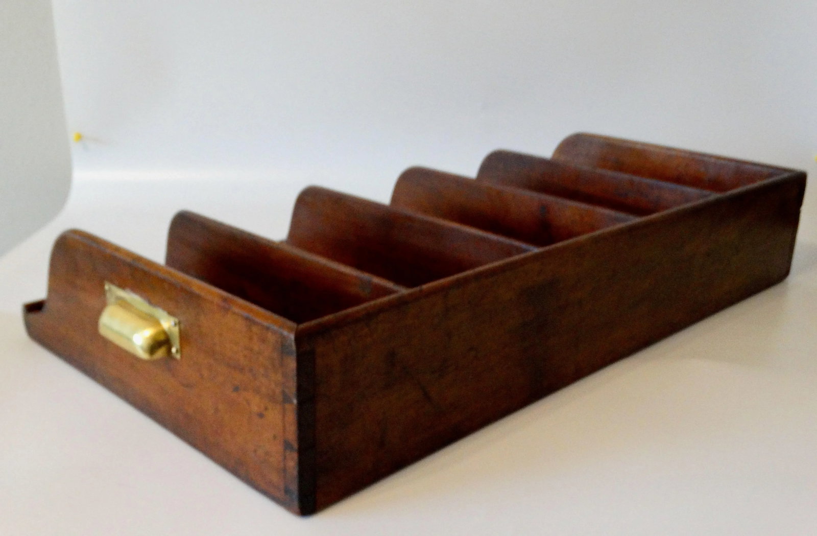 19th-Century English Library Book Tray - 7