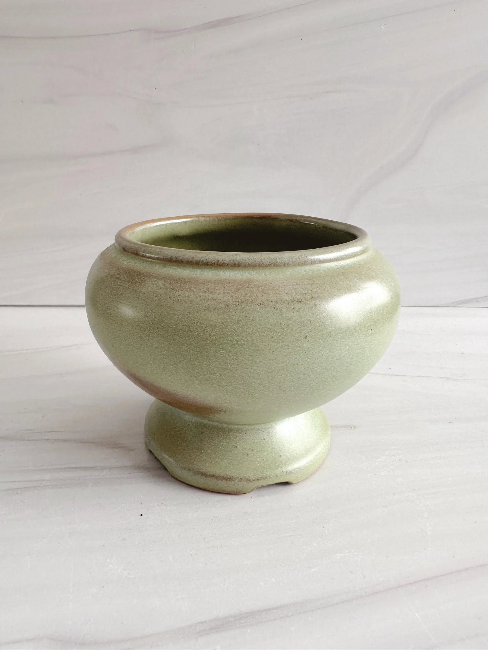 Frankoma Prairie Green Planter - 10