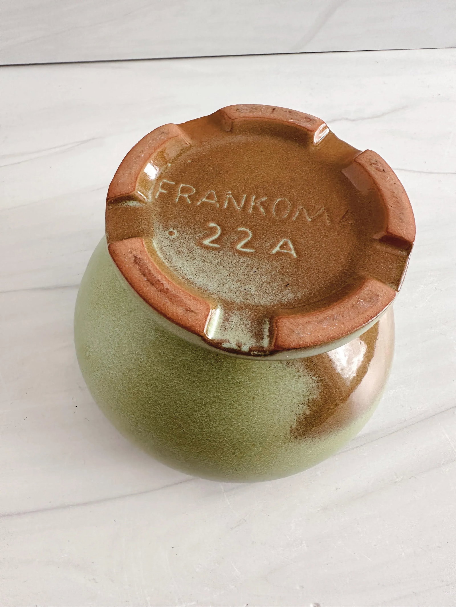 Frankoma Prairie Green Planter - 5