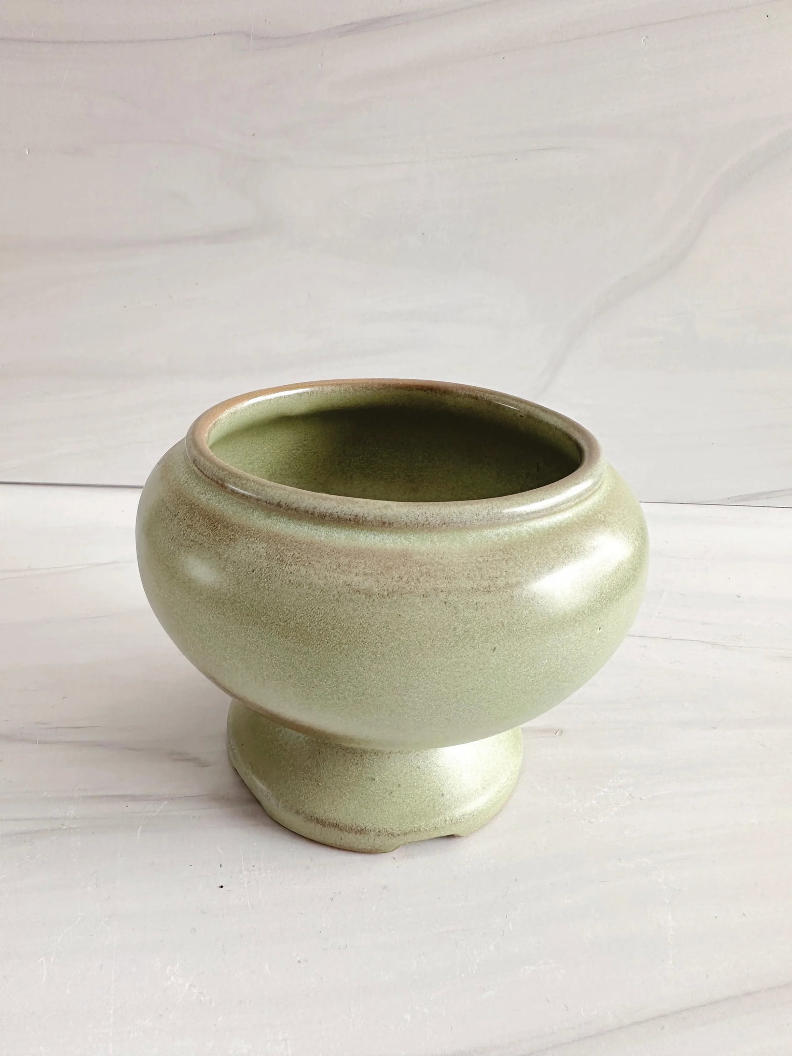 Frankoma Prairie Green Planter - 6