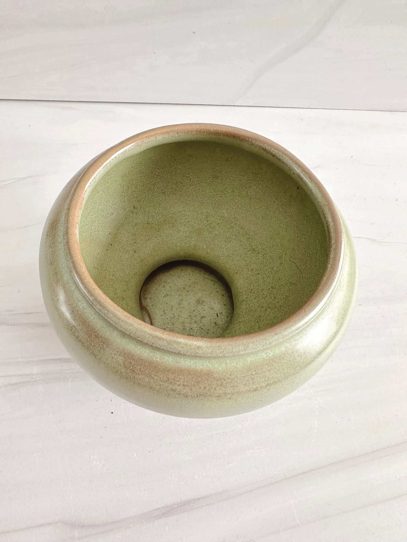 Frankoma Prairie Green Planter - 7