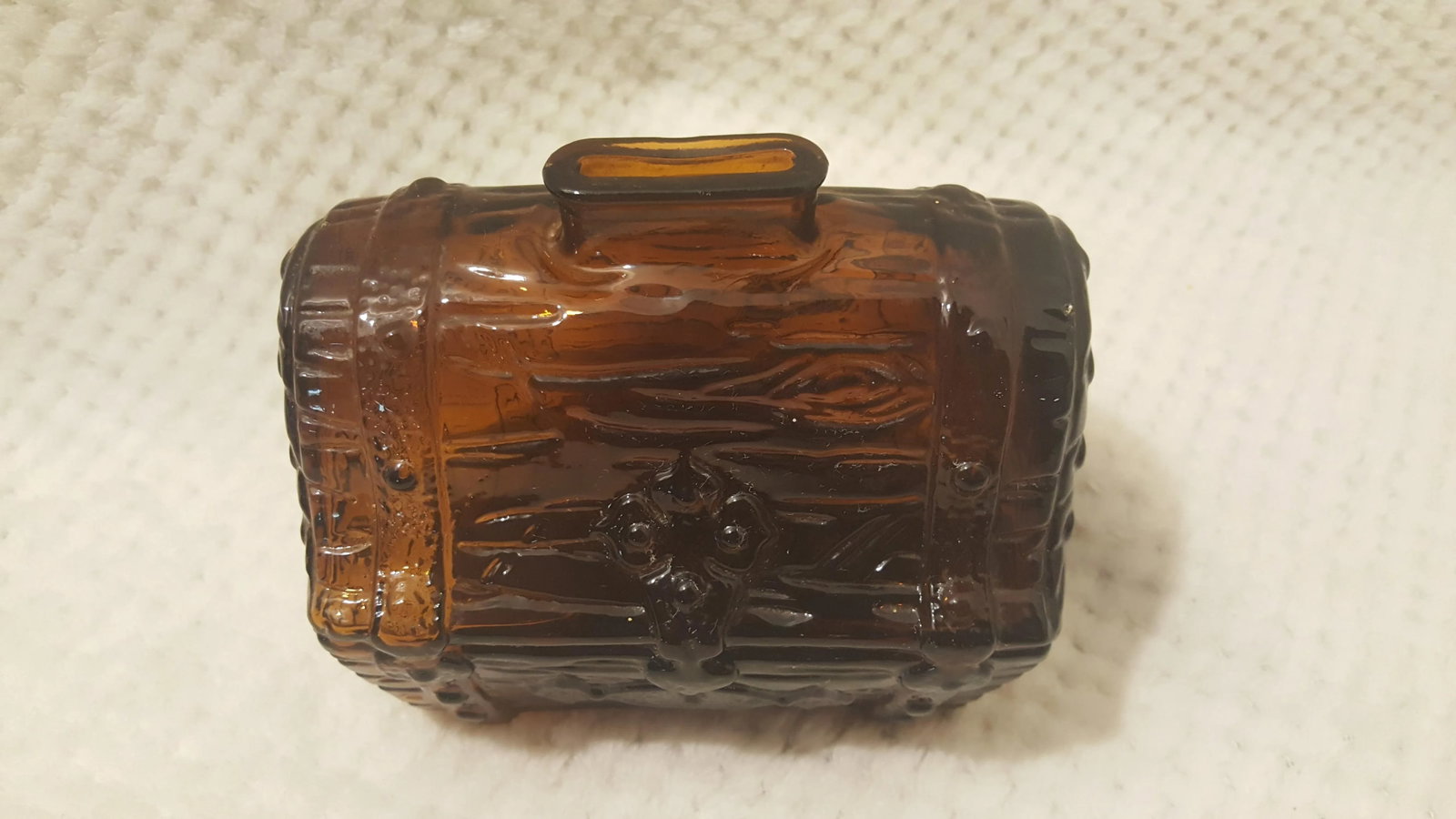 Anchor Hocking Treasure Chest Bank - 2