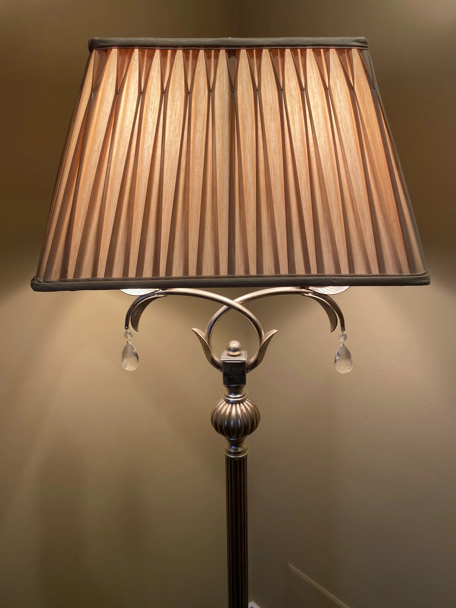 Vintage Late 20th Century Brass Floor Lamp - 4