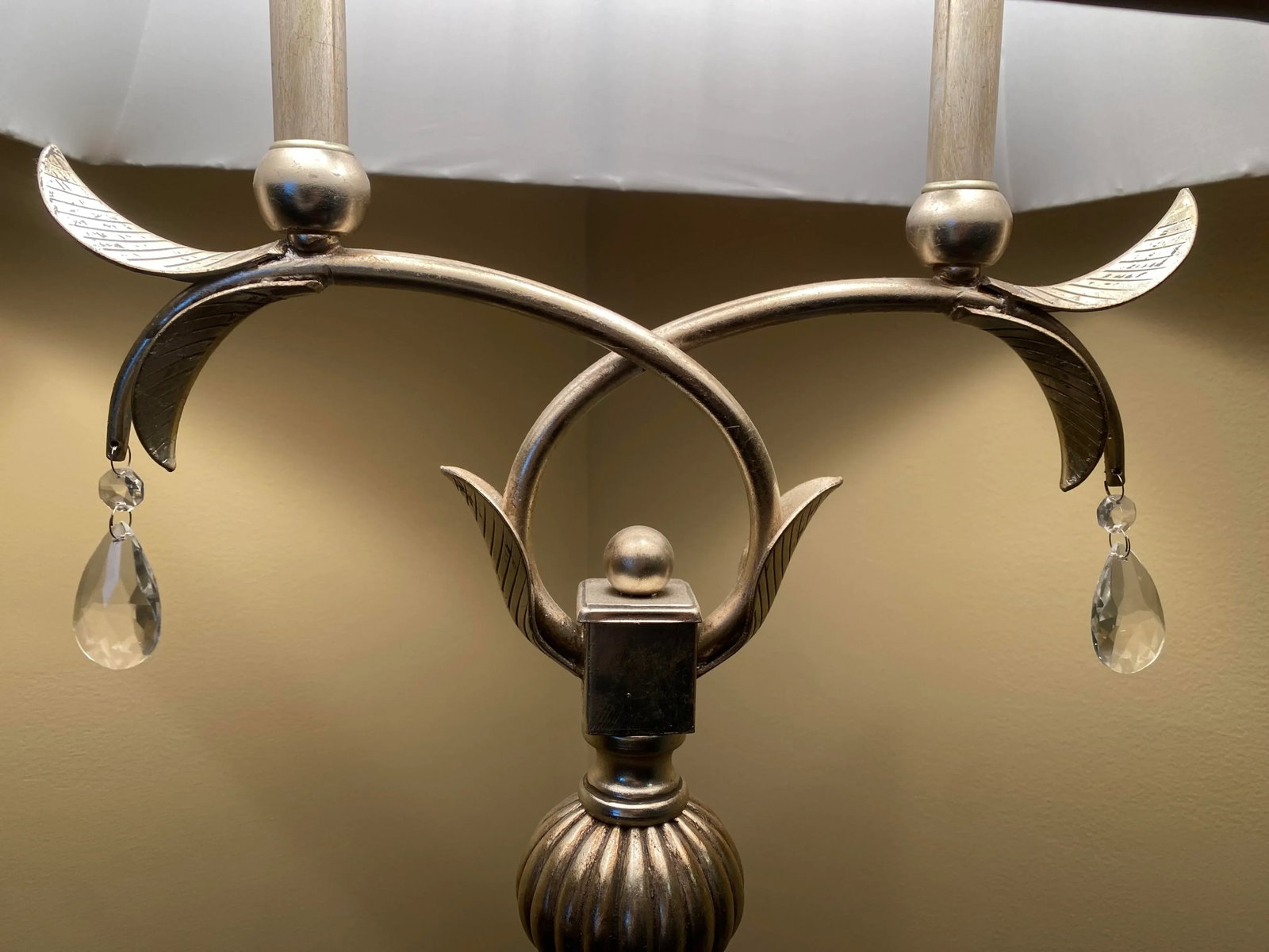 Vintage Late 20th Century Brass Floor Lamp - 5