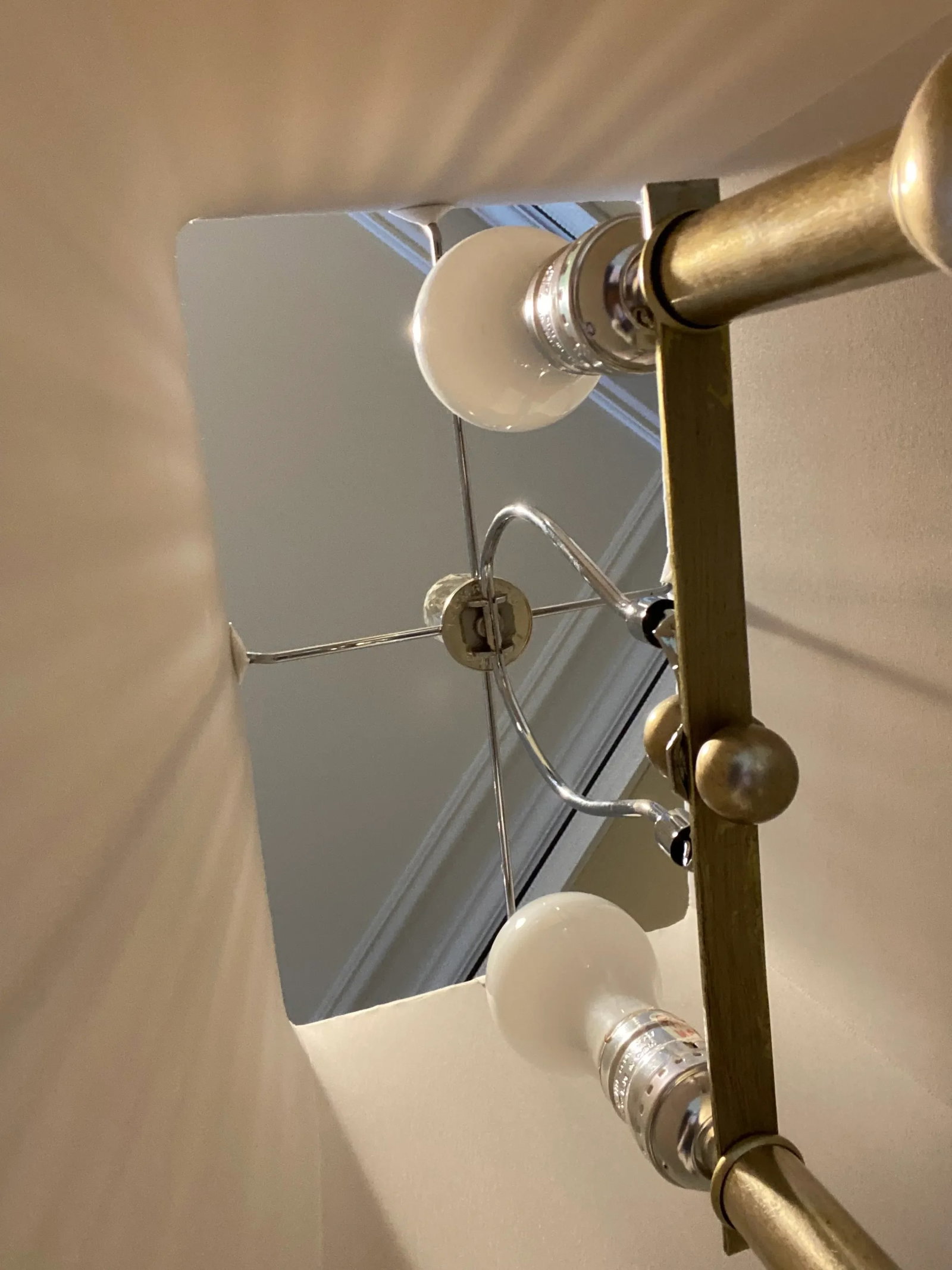 Vintage Late 20th Century Brass Floor Lamp - 6