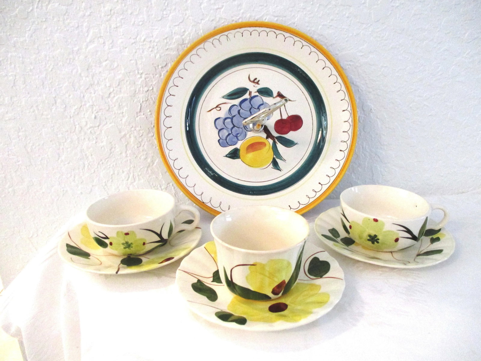 Vintage Stangl Pottery Serving Set- 7 Pieces - 10