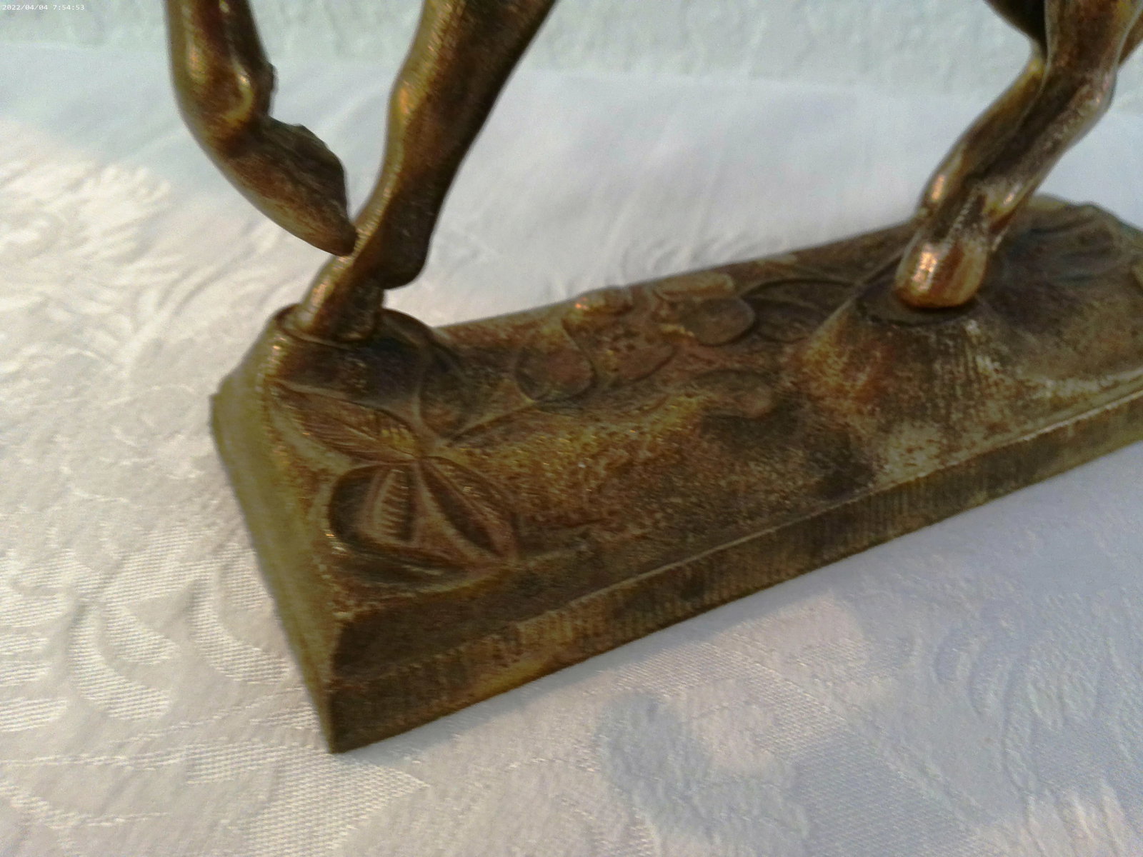 Mid-Century Solid Brass Figural Stallion - 2