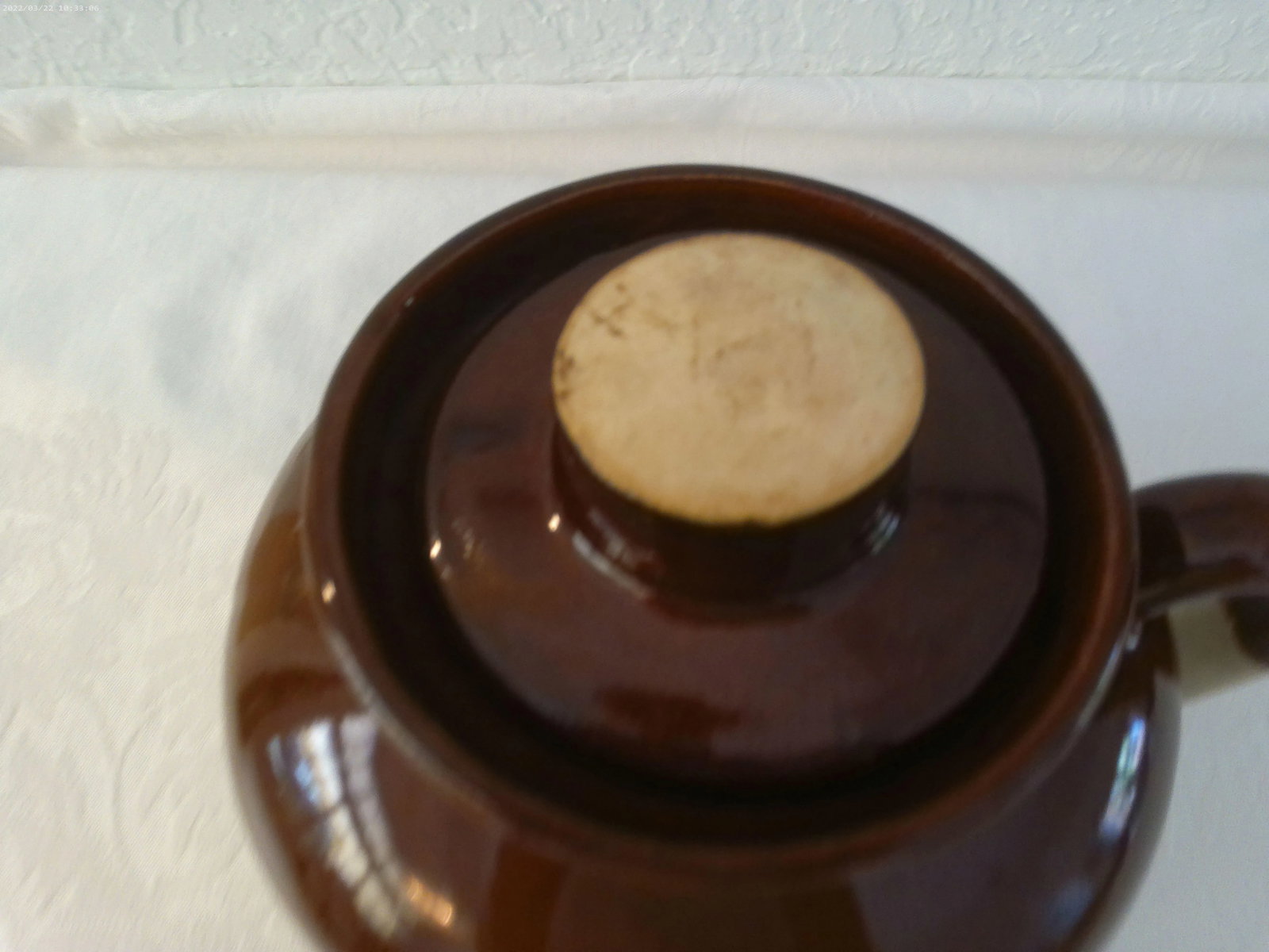 Mid-Century Robinson Ransbottom Americana Stoneware Bean Crock - 3